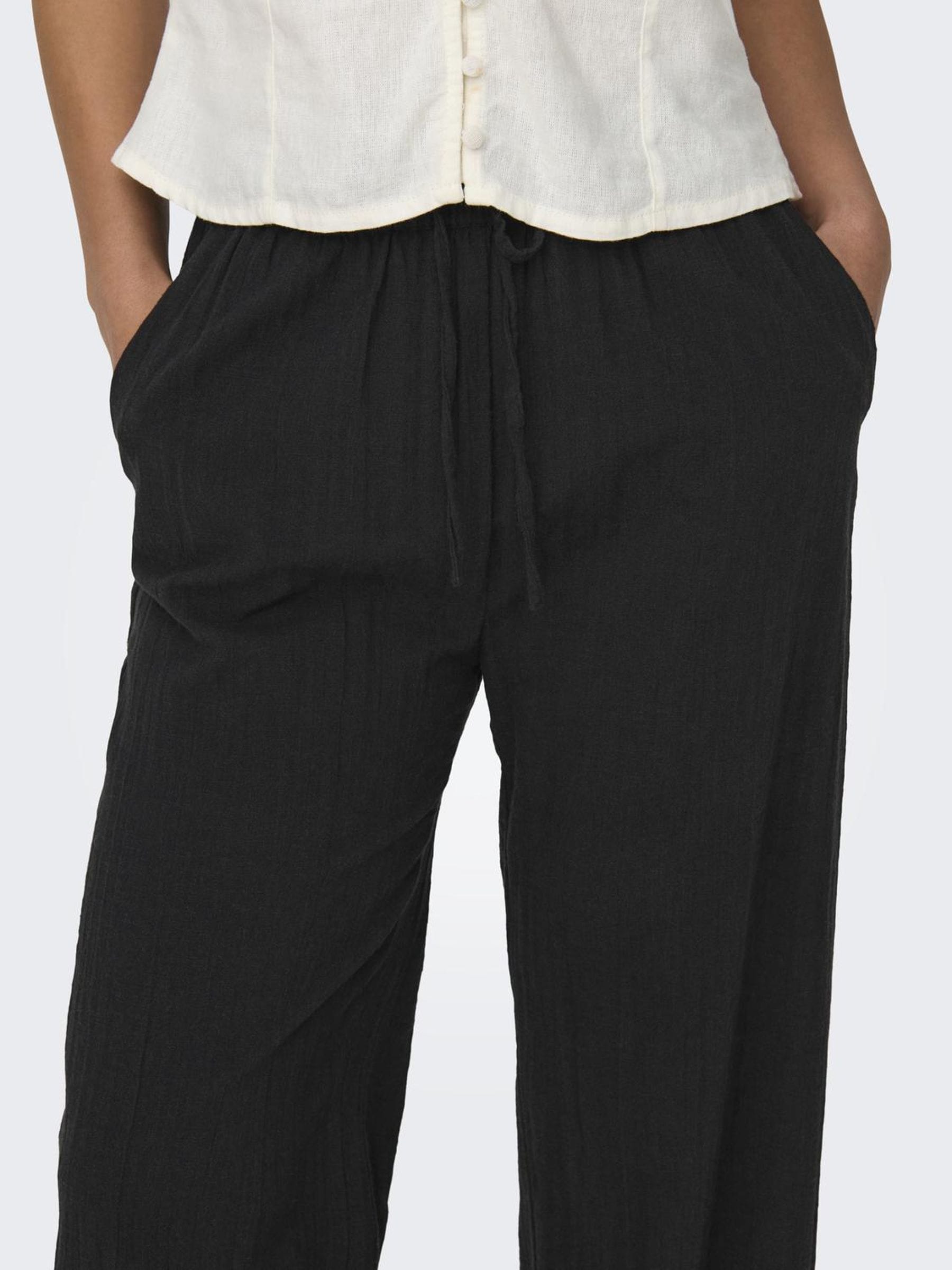 ONLY Schlupfhose »ONLTIZANA COTTON LOOSE PANTS WVN«