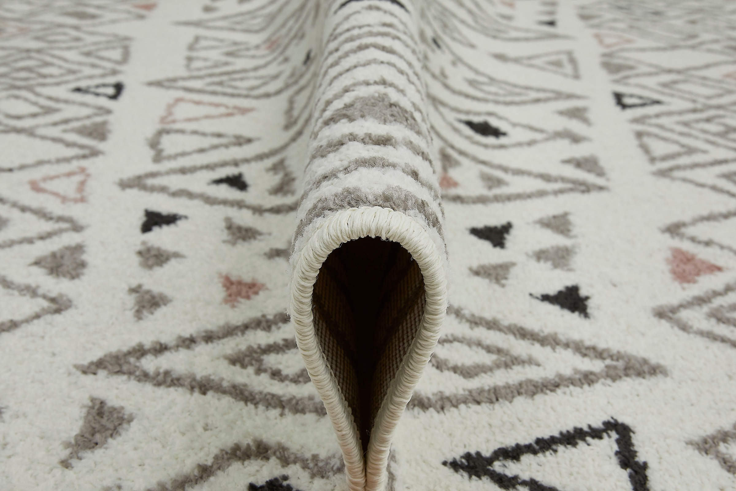 Andiamo Teppich »Bolonia 3«, rechteckig, 6 mm Höhe, Kurzflor, modernes Rauten Muster, ideal im Wohnzimmer & Schlafzimmer