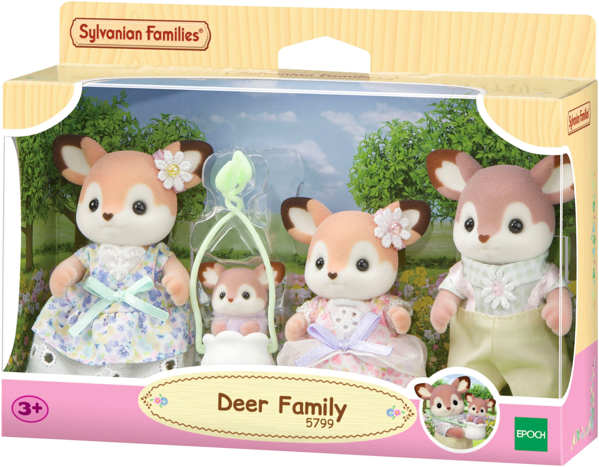 Sylvanian Families Spielfigur "Reh Familie (5799)"