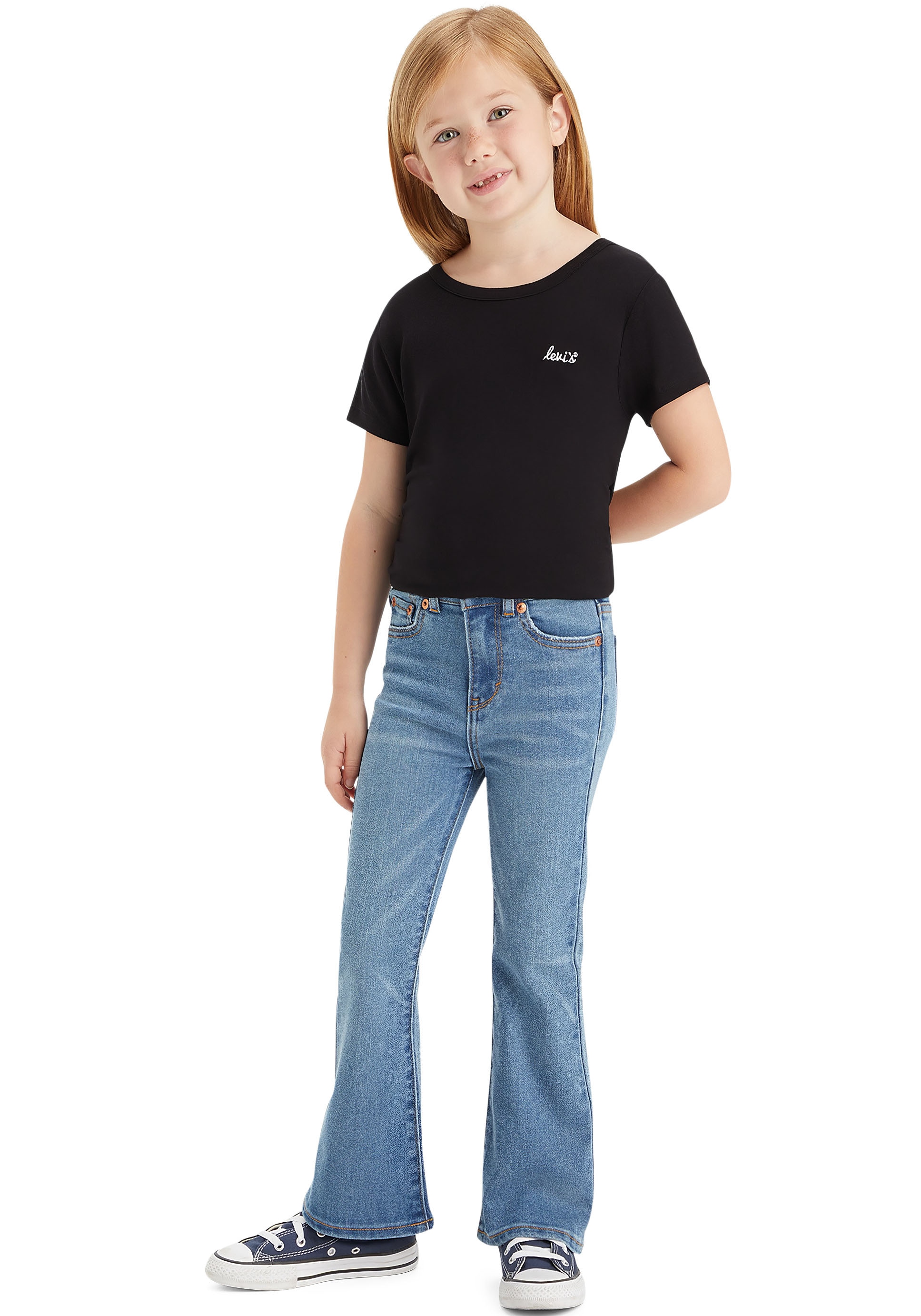 Levi's® Kids Bootcut-Jeans »LVG 726 HIGH RISE FLARE JEAN«, for GIRLS
