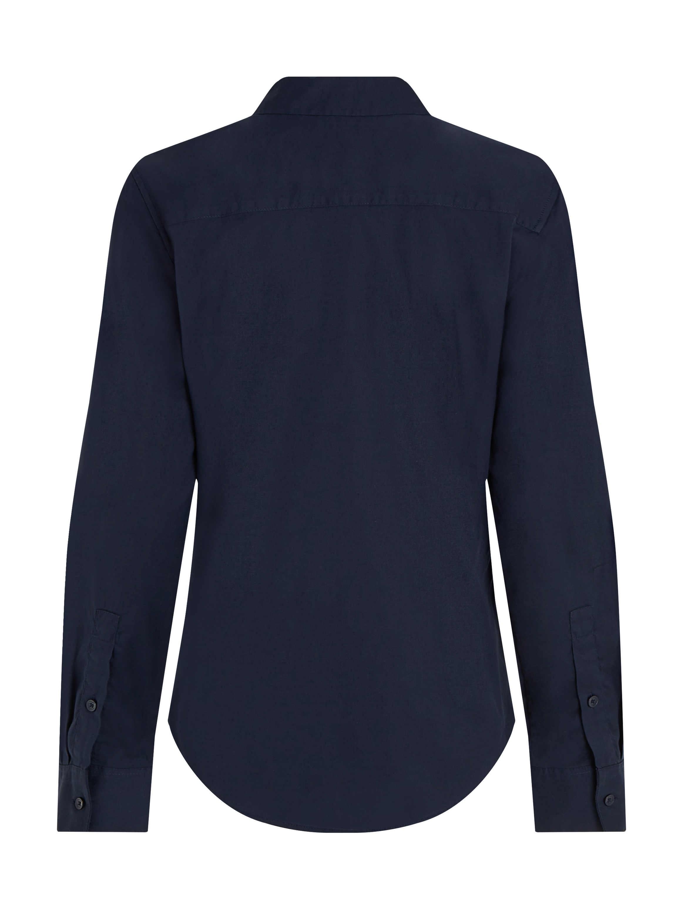 Tommy Hilfiger Hemdbluse »STRETCH OXFORD REGULAR SHIRT«, mit Logostickerei
