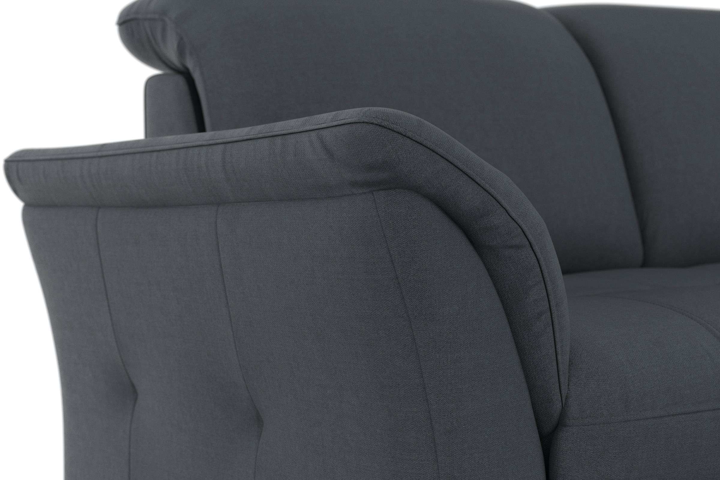 sit&more Ecksofa »Maggiore L-Form«, wahlweise mit Kopfteilverstellung, Bettfunktion und Bettkasten