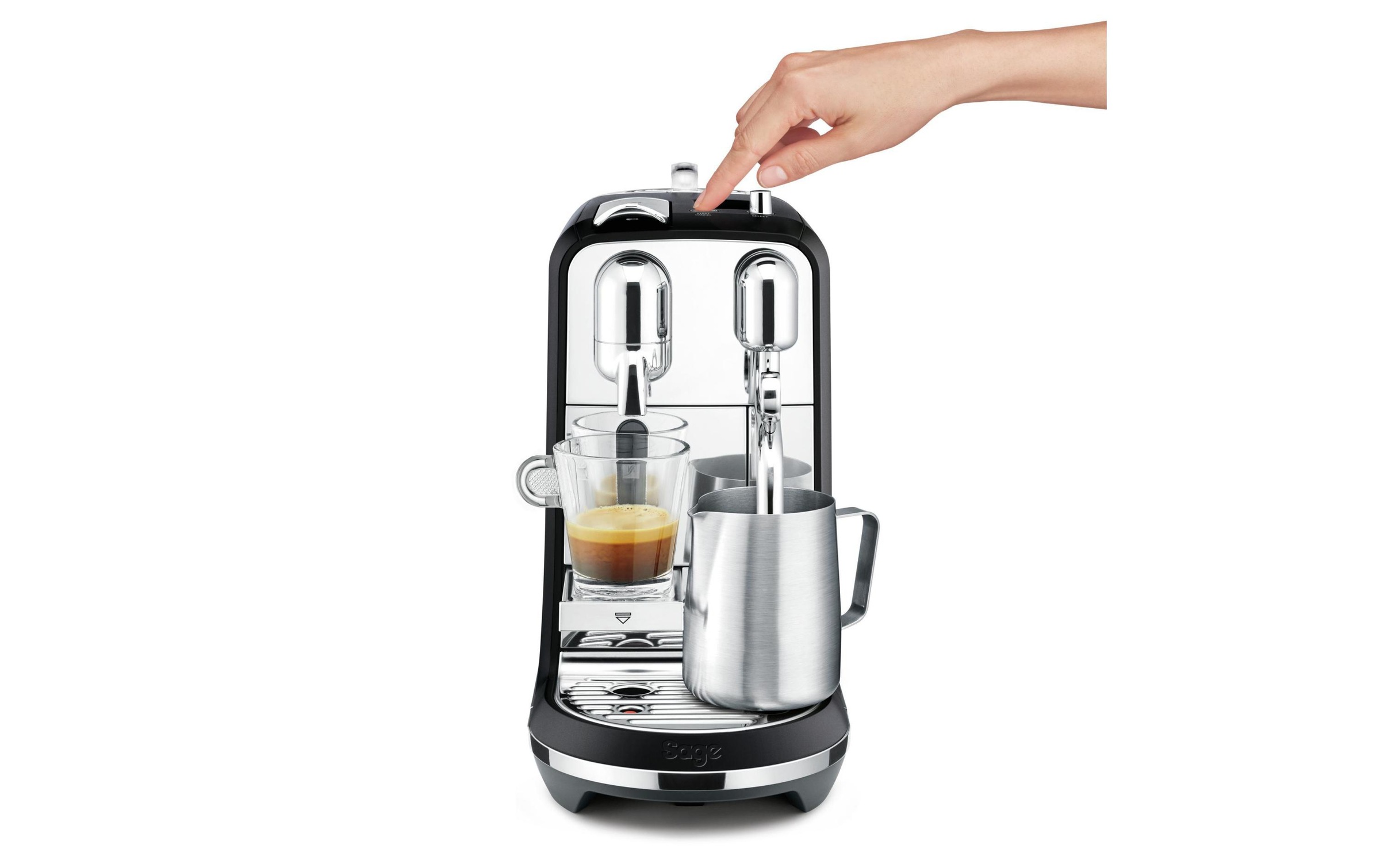 Sage Kapselmaschine »Creatista Plus Steel 1.5 l«