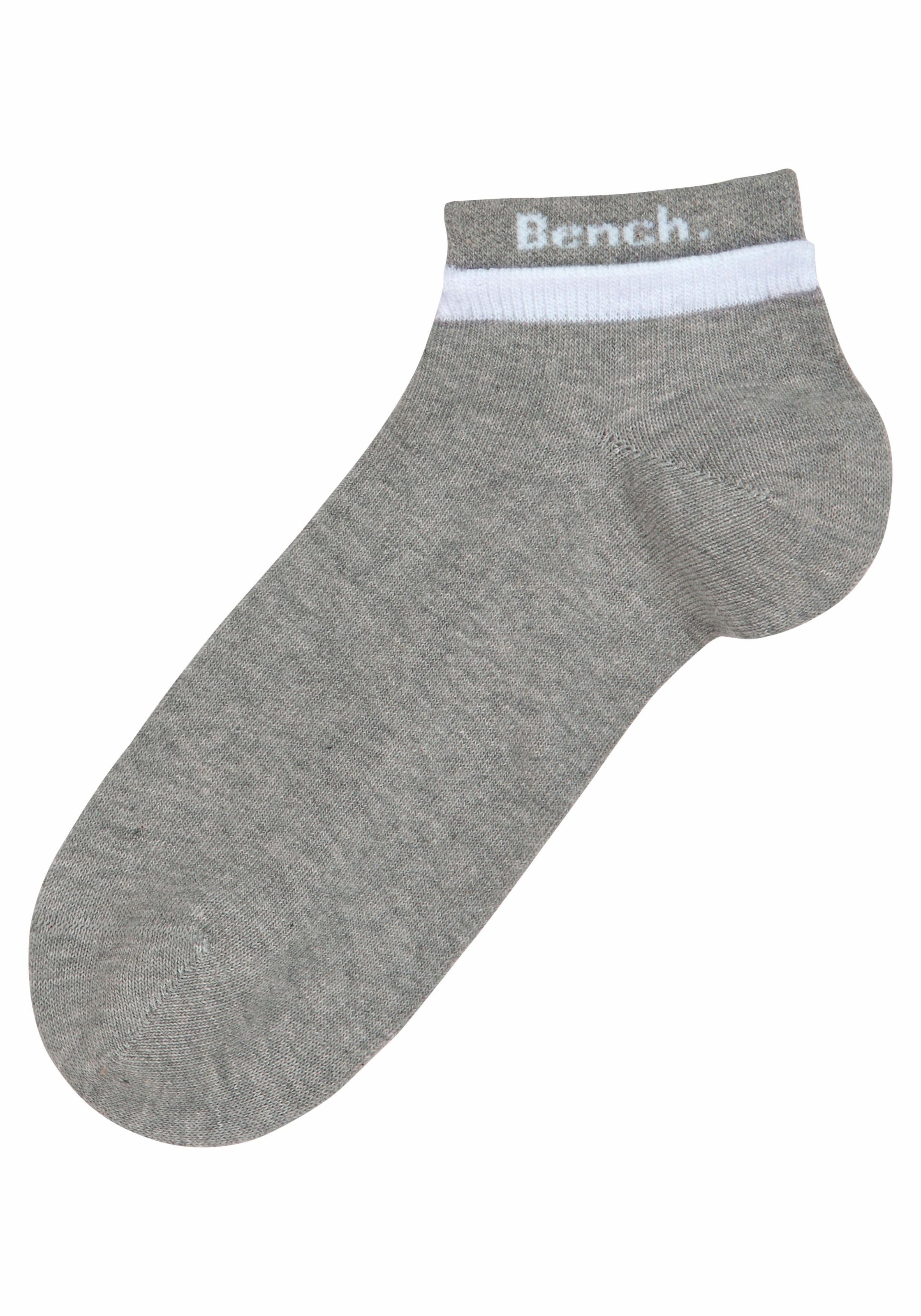 Bench. Kurzsocken, (Packung, 6 Paar), mit doppelten Bündchen