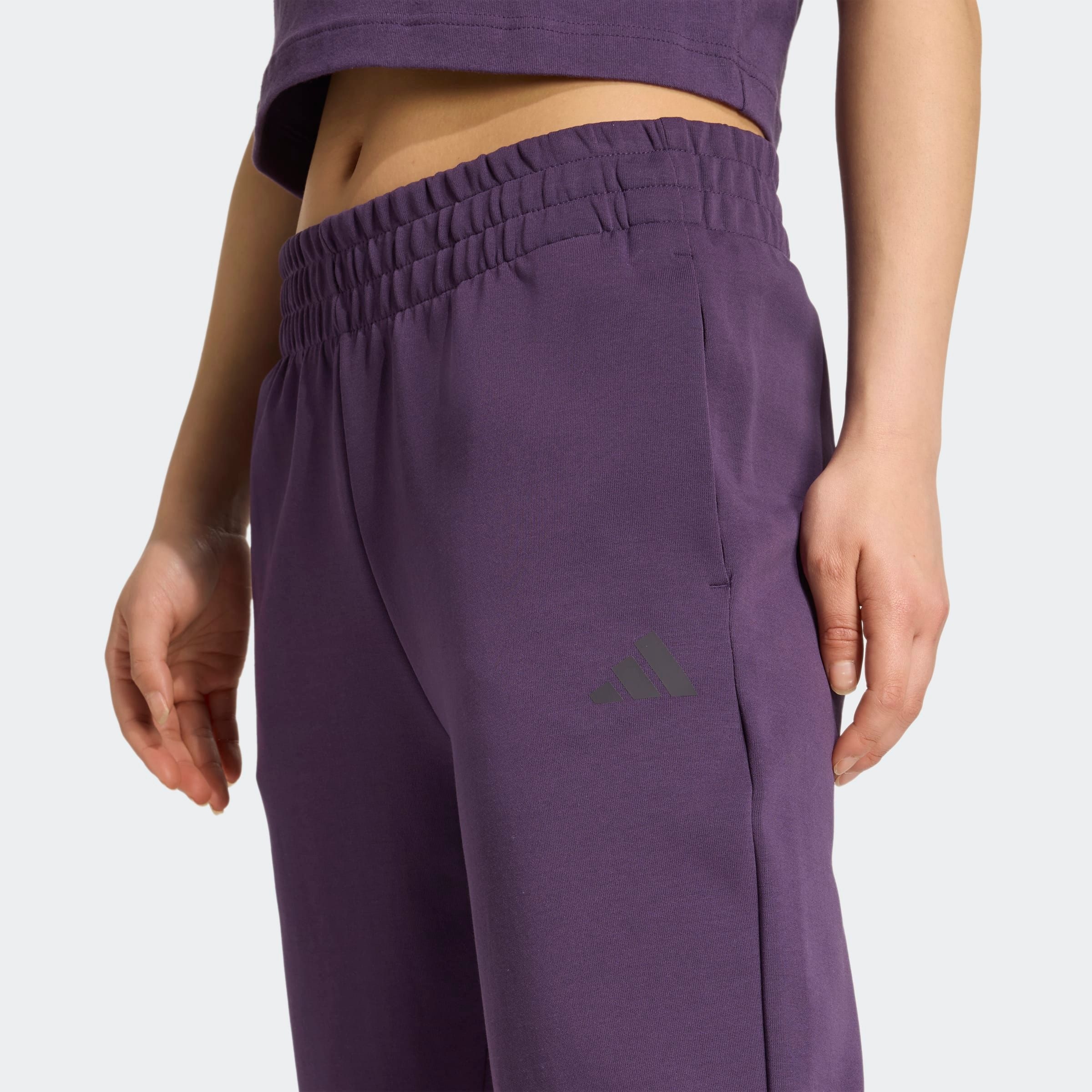 adidas Sportswear Sporthose »W FI SL PT«, (1 tlg.), Regulär geschnitten, elastischer Bund