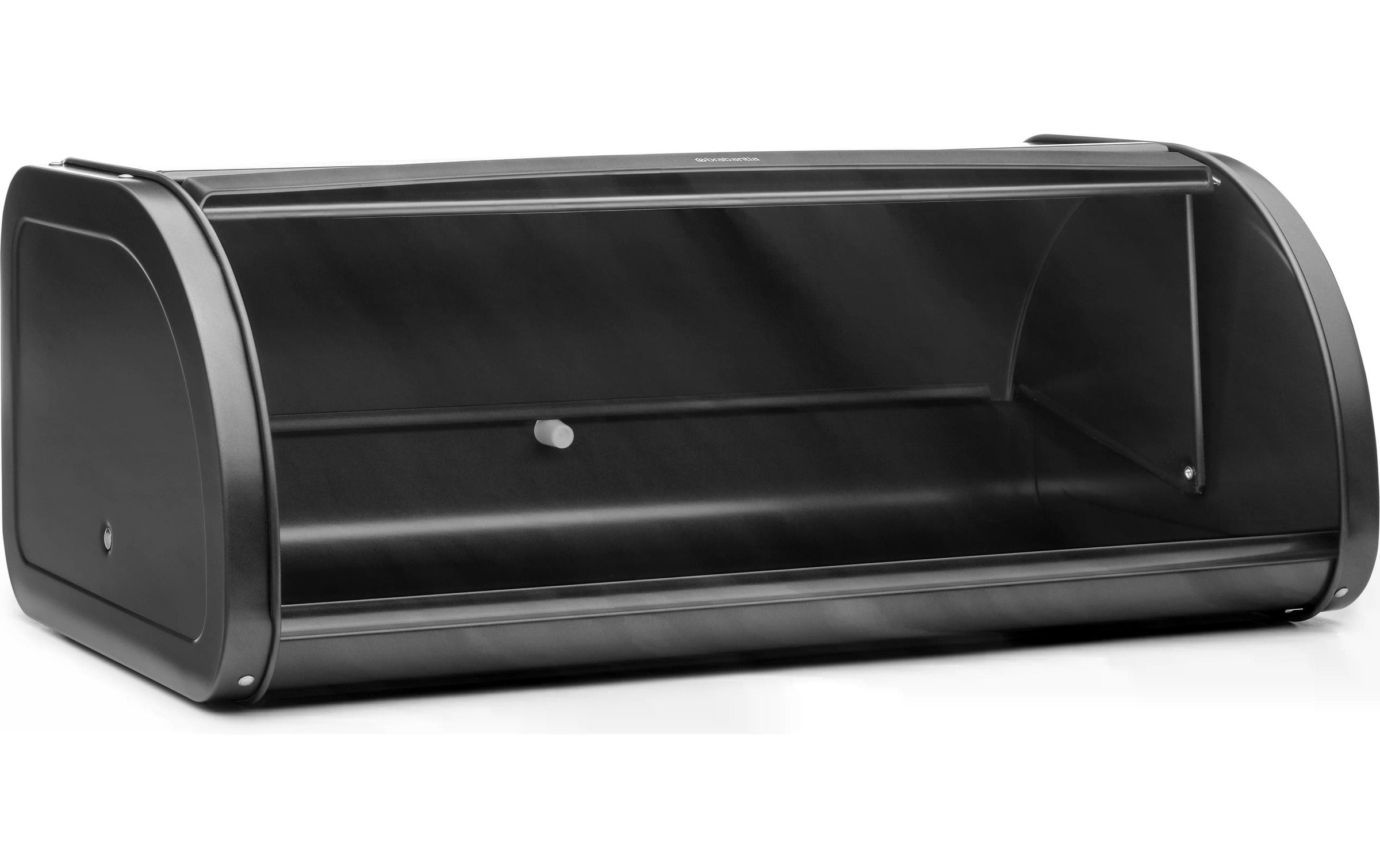 Brabantia Brotkasten »Roll Top Bread Bin Grau/Schwarz«, (1 tlg.)