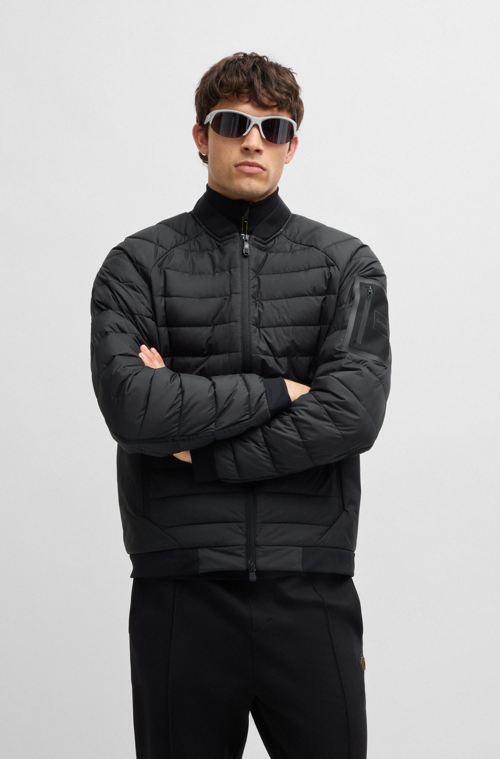 BOSS GREEN Steppjacke »J Ordos« mit Ärmelasche