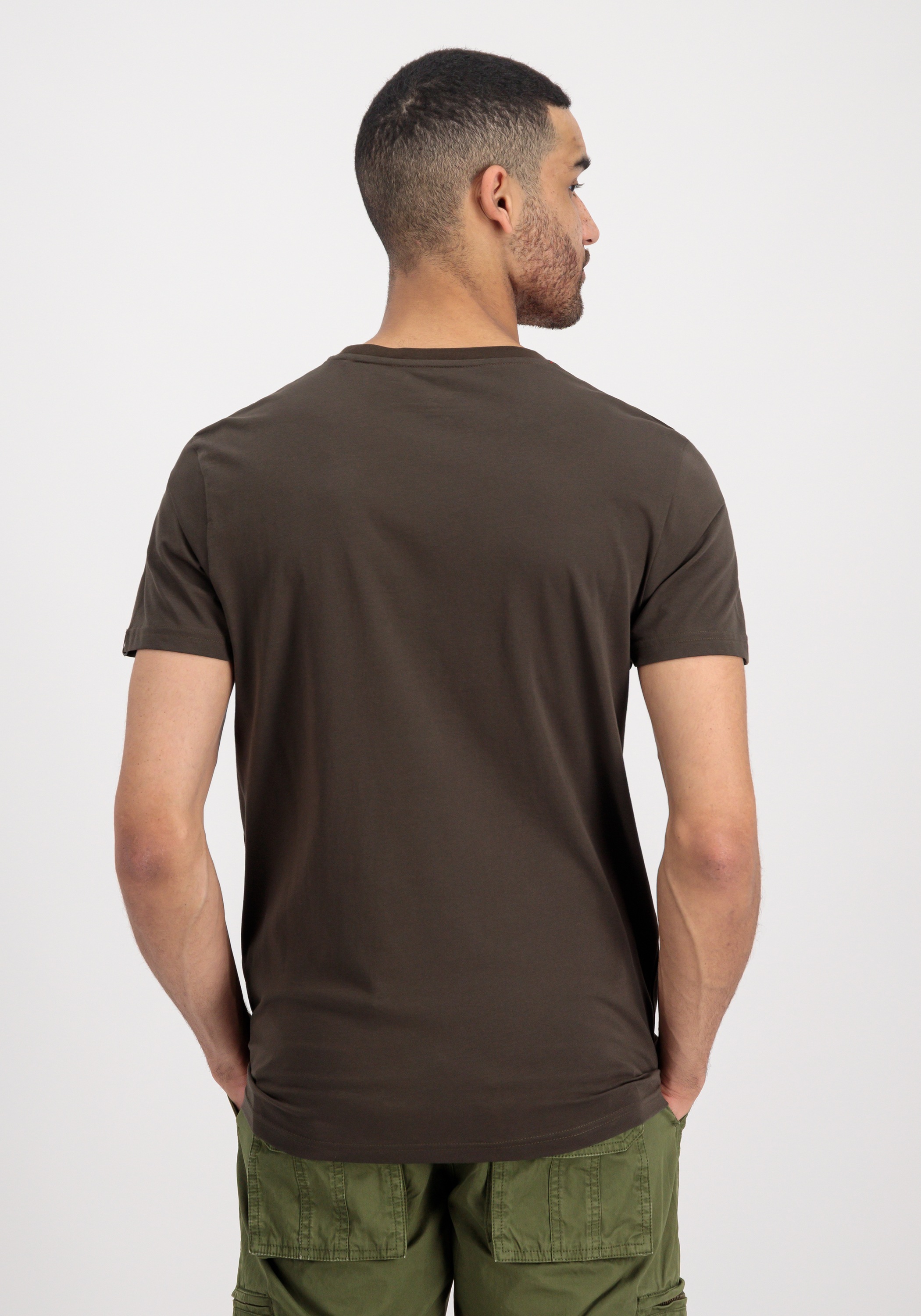 Alpha Industries T-Shirt »Alpha Industries Men - T-Shirts Alpha Label T-Shirt 2 Pack«