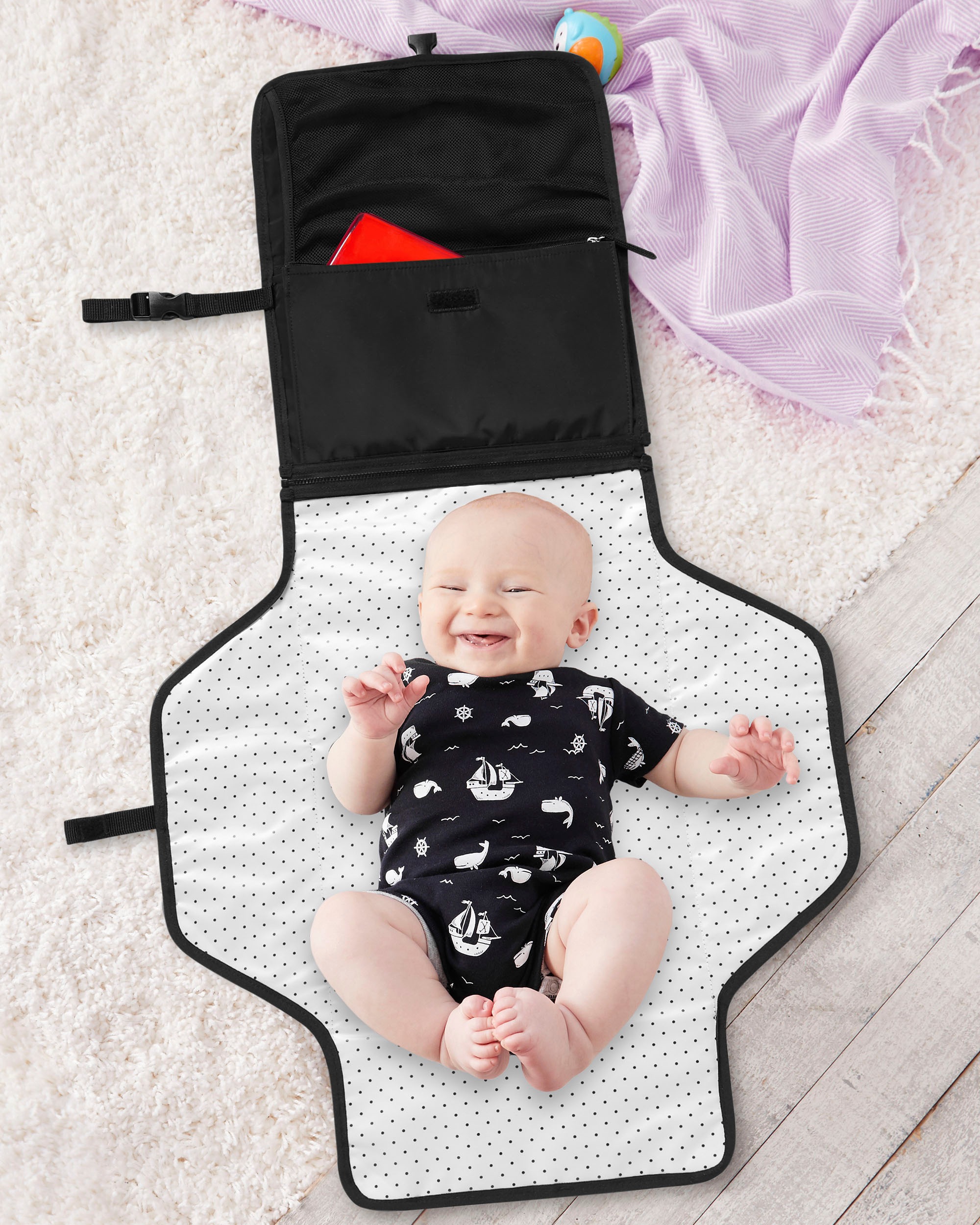 Skip Hop Wickeltasche »Envi Luxe Eco, Schwarz«