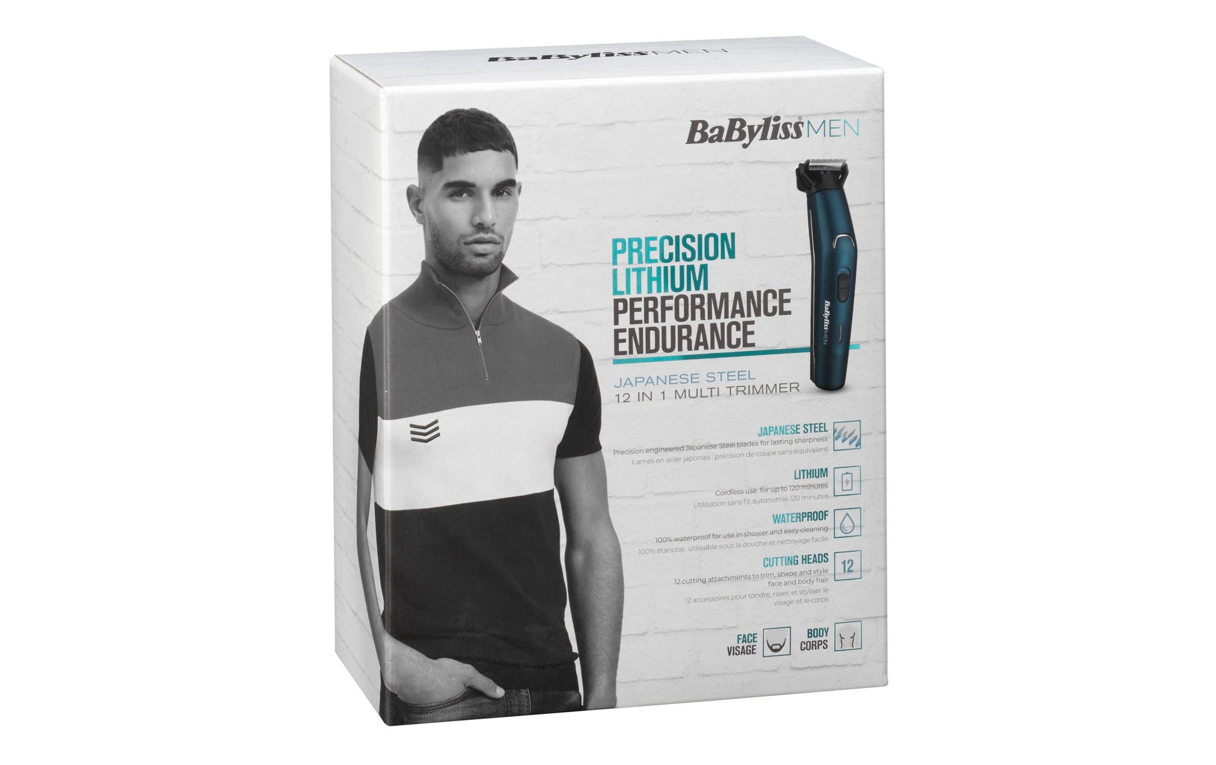 BaByliss Haar- und Bartschneider »12in1 Japanese Steel«