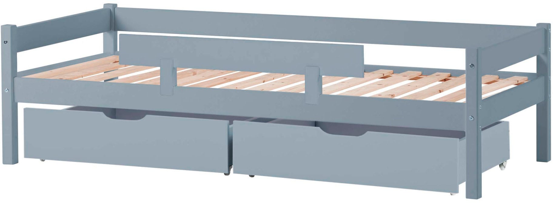 Home affaire Jugendbett "ECO One" Kinderbett mit Rausfallschutz, mit 2 Schubkästen