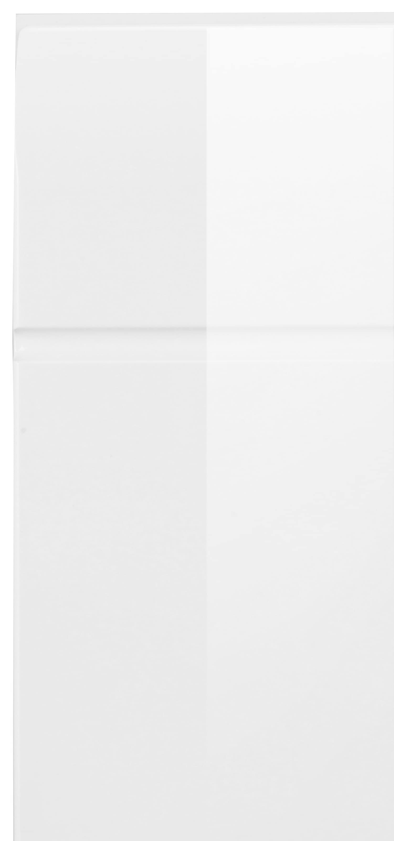 INOSIGN Hängeschrank »Sovana«, Badezimmerschrank mit 2 Fächern in Weiss - Masse (B/T/H) 30/24/77 cm