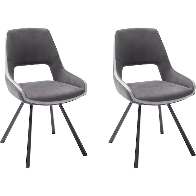 MCA furniture Esszimmerstuhl »Bayonne«, (Set), 2 St., 2-er Set, Stuhl  180°drehbar mit Nivellierung, belastbar bis 120 kg online bestellen |  Jelmoli-Versand
