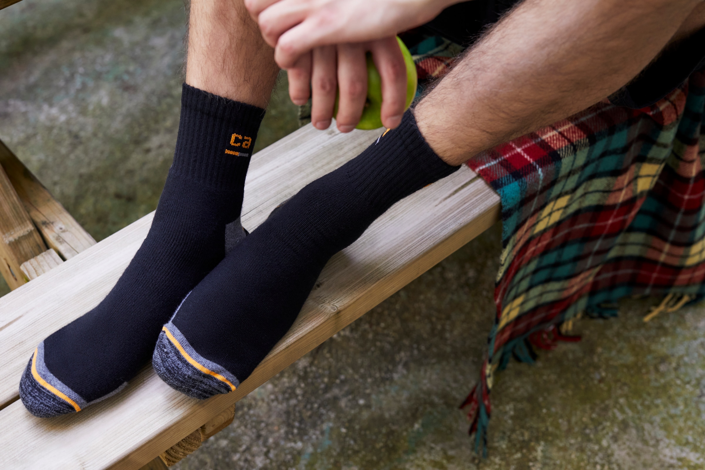 Camano Langsocken, (Packung, 9 Paar)