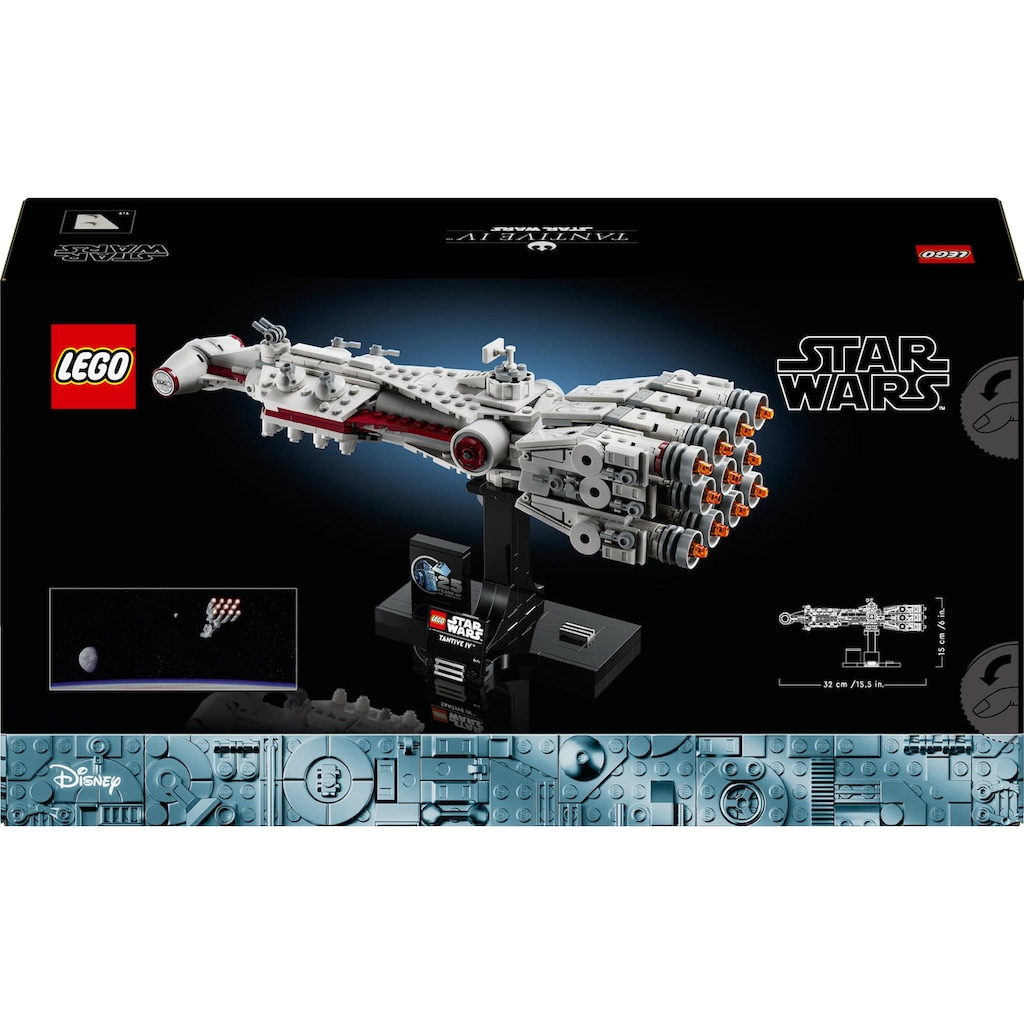 LEGO® Spielbausteine »Star Wars Tantive IV 75376«, (654 St.)