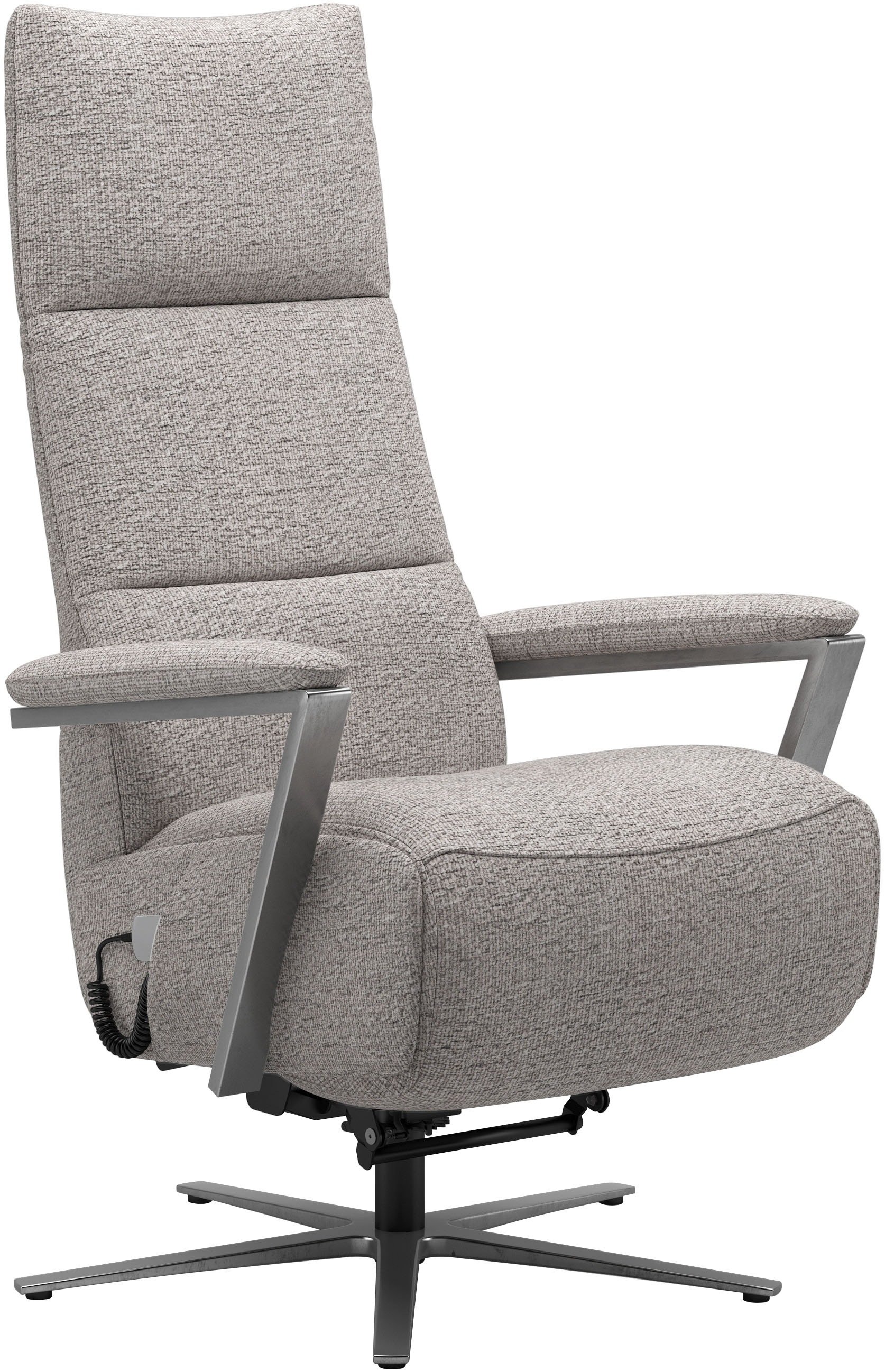 sit&more TV-Sessel "Vario Comfort, inkl. Kopfteilverstellung & 360 Drehfunktion" inkl. Herz-Waage-Funktion & 3 Motoren, Höhe der Armlehnen 64cm