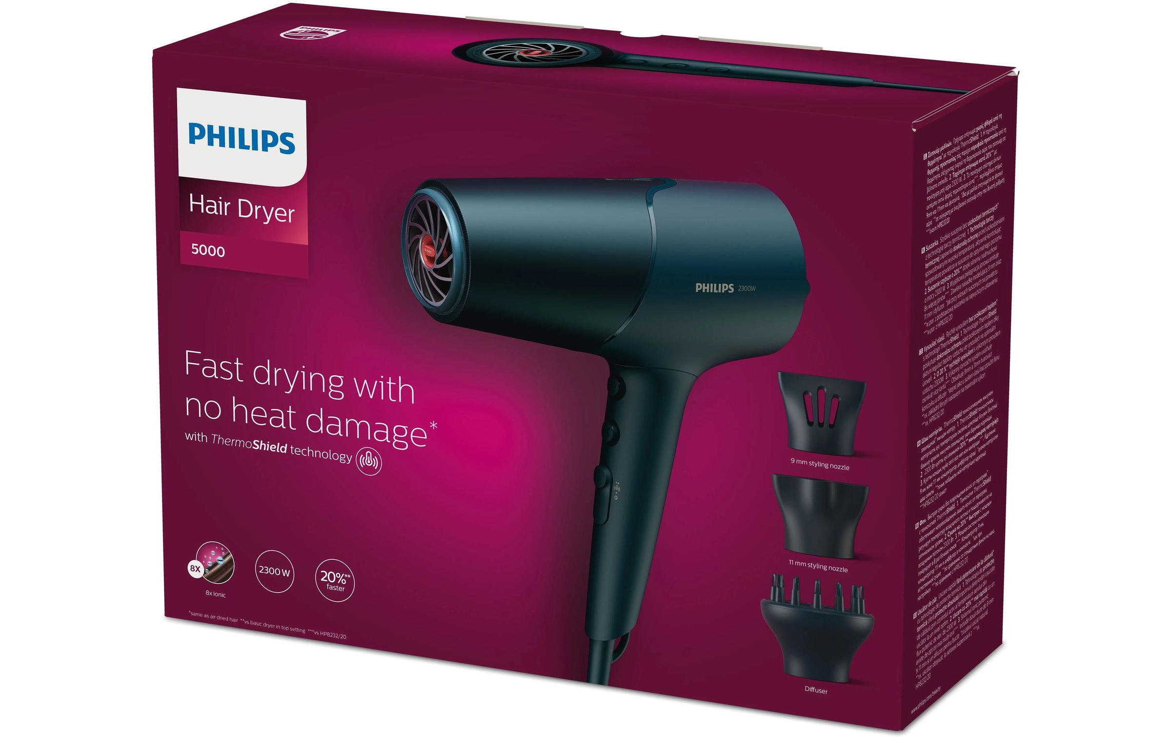 Philips Haartrockner »Series 5000 BHD512/20«, 2300 W