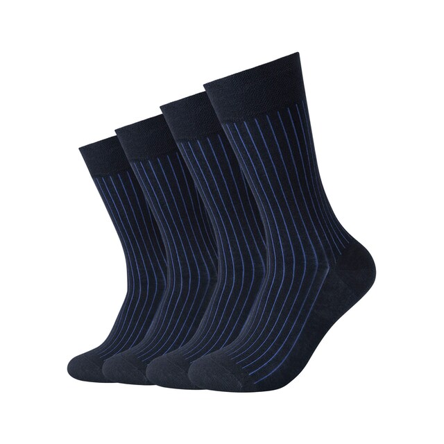 Camano Socken, (Packung, 4 Paar), Elegante Optik: feine, zweifarbige  Rippstruktur online bestellen | Jelmoli-Versand