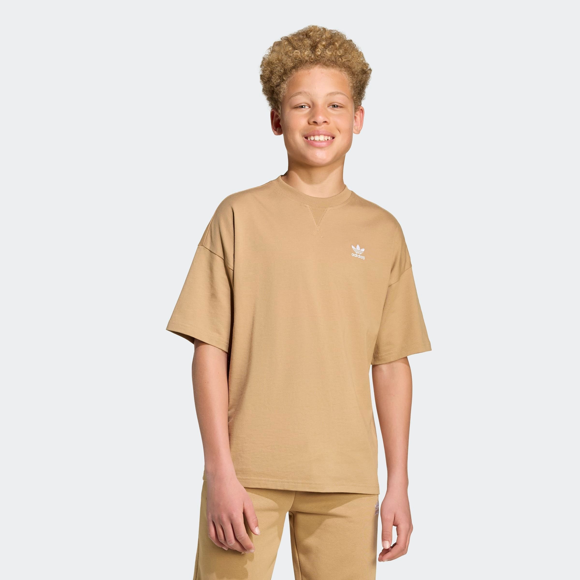 adidas Originals T-Shirt »TEE« lockere Passform, für Kinder, mit aufgesticktem Trefoil Logo
