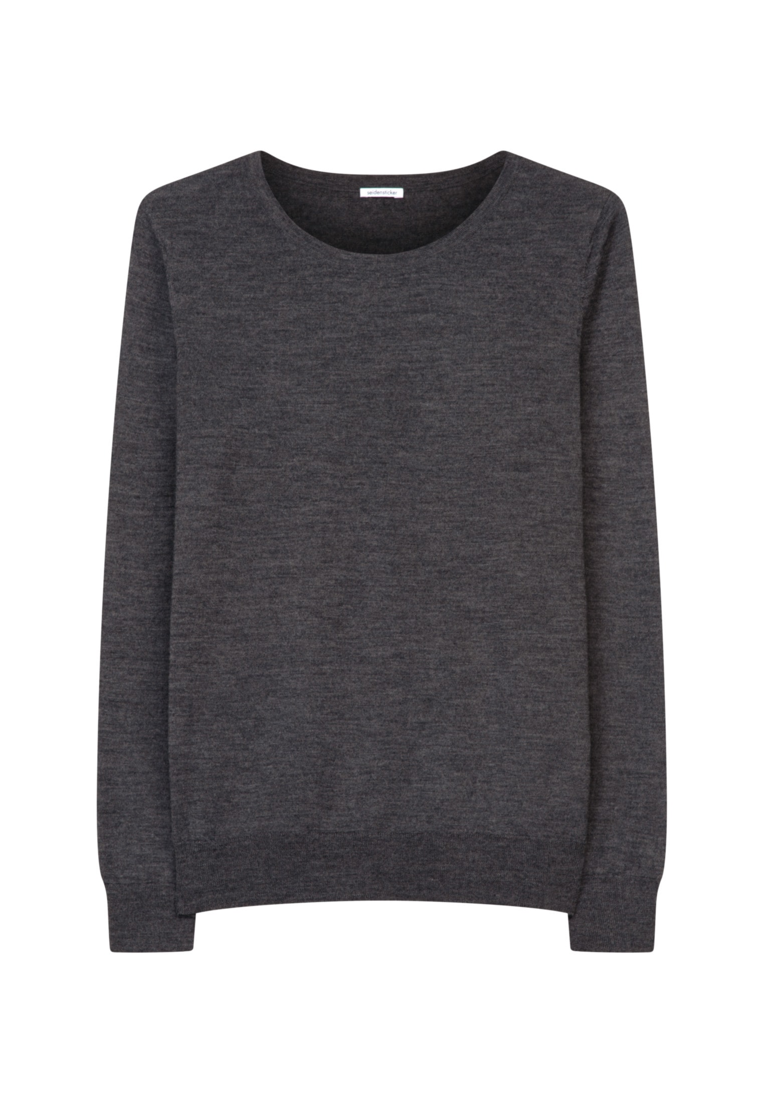 seidensticker Strickpullover »Schwarze Rose«, Rundhals Uni