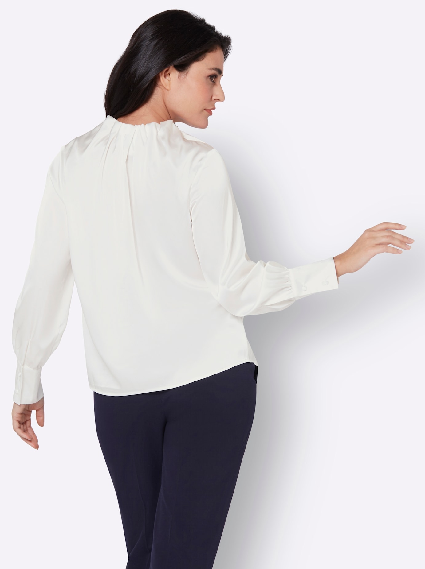 creation L Satinbluse