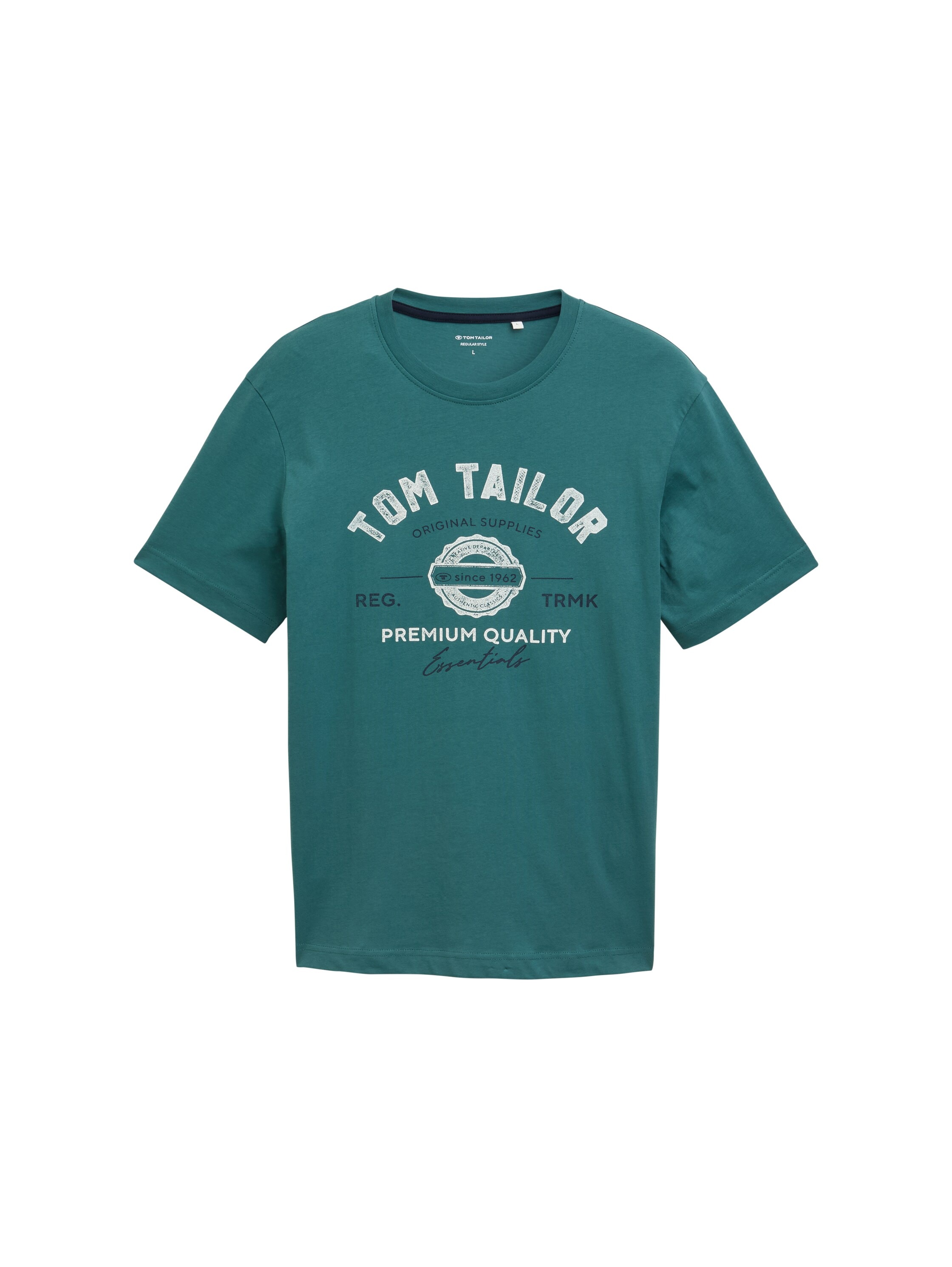 TOM TAILOR T-Shirt, mit grossem Logofrontprint
