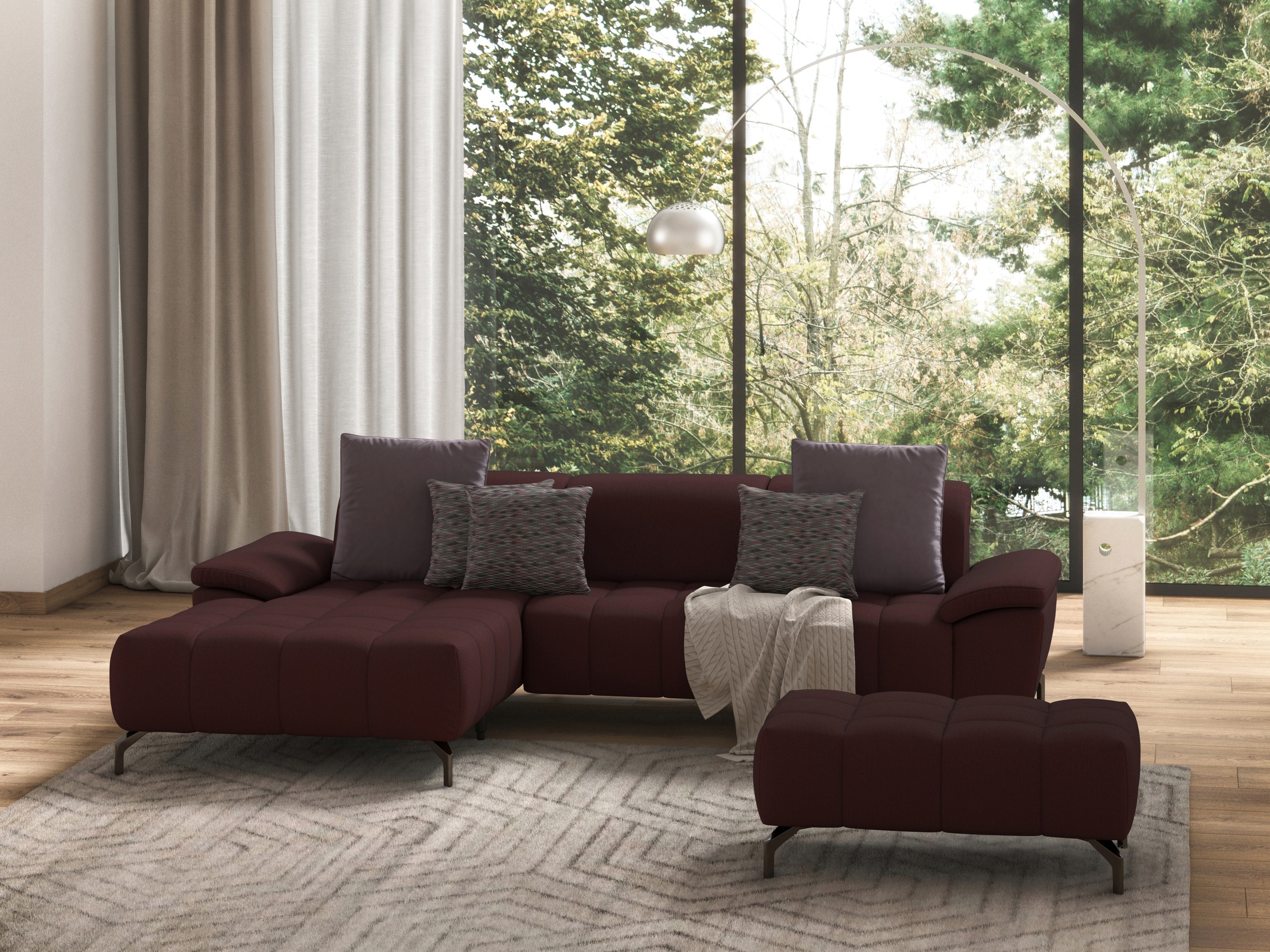 sit&more Hocker »Cool«, mit schwarzen Füssen