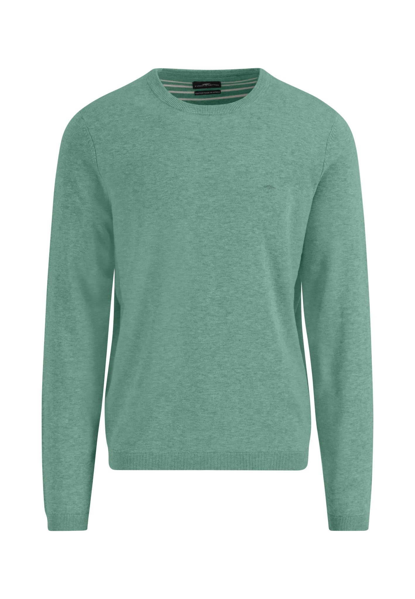FYNCH-HATTON Strickpullover mit Logo-Stickerei