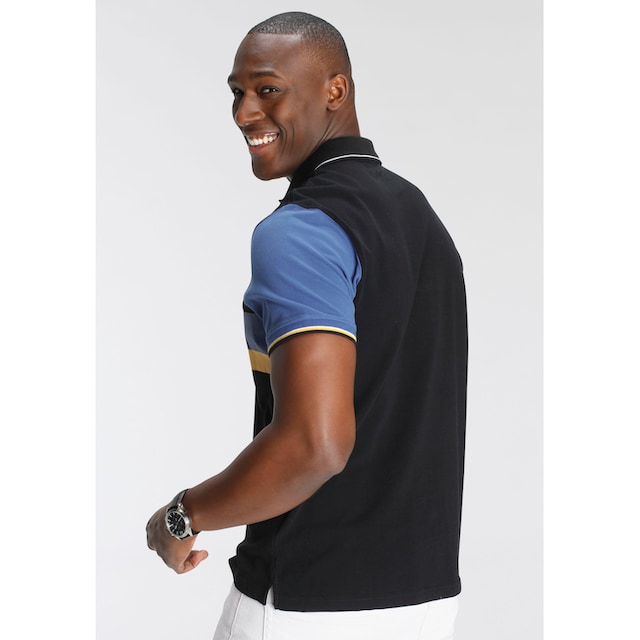 DELMAO Poloshirt, mit modischem Streifenprint- NEUE MARKE! online shoppen |  Jelmoli-Versand