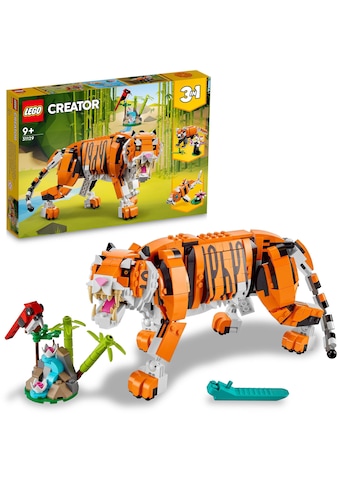 LEGO® Konstruktionsspielsteine »Majestätischer Tiger (31129), LEGO® Creator 3in1«,... kaufen