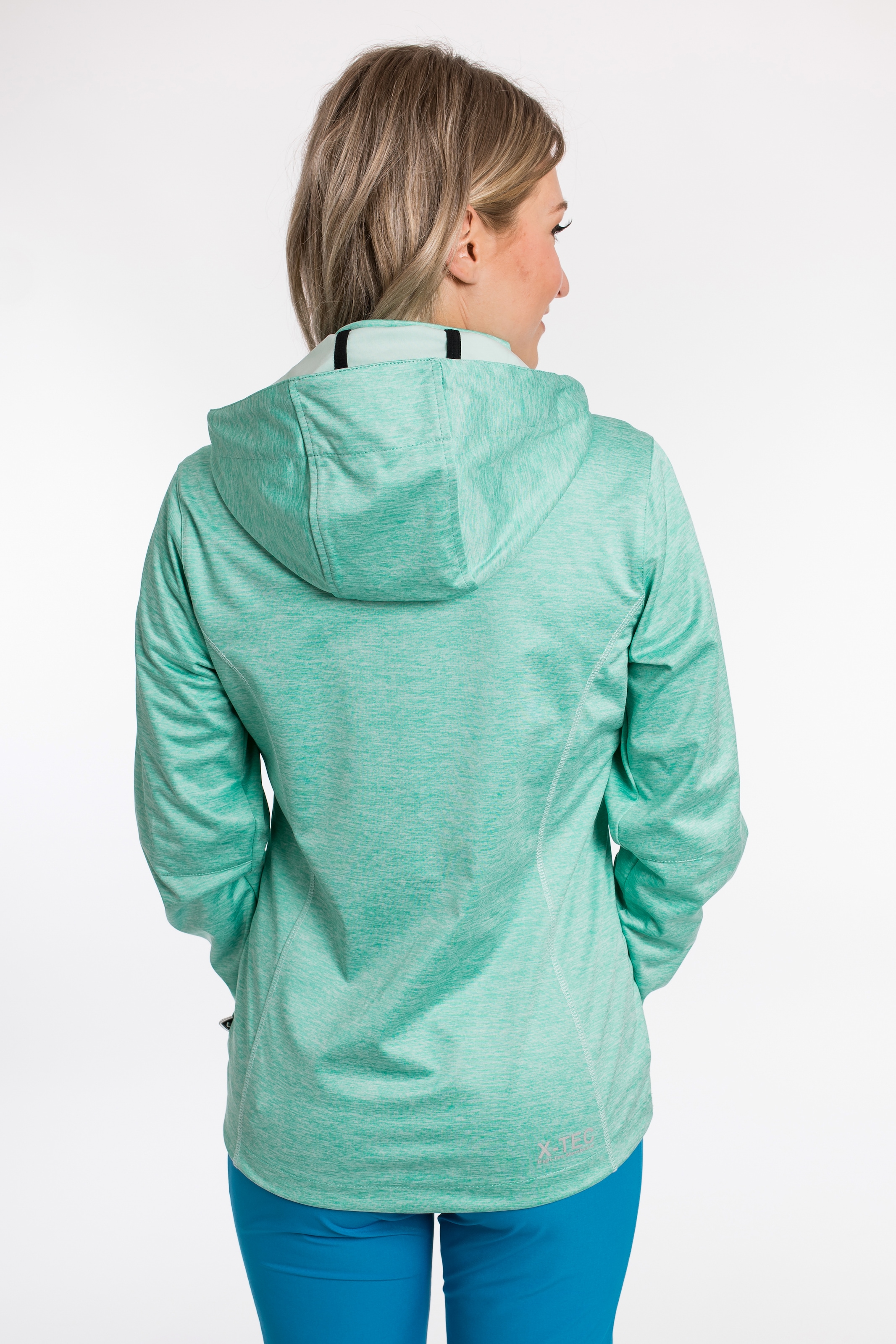 DEPROC Active Softshelljacke »JOSEPHIN PEAK WOMEN«, mit abnehmbarer Kapuze