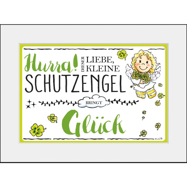 ❤ queence Bild »Schutzengel Glück«, Engel, (1 St.) bestellen im  Jelmoli-Online Shop