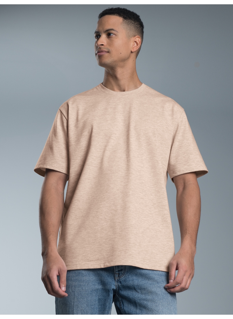 Trigema T-Shirt »TRIGEMA T-Shirt DELUXE Baumwolle«, (1 tlg.)