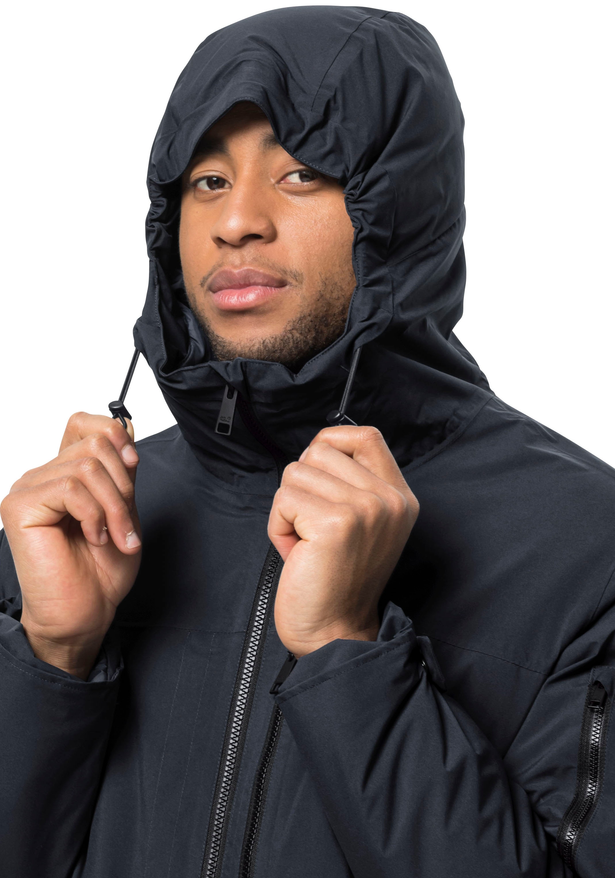 Jack Wolfskin Funktionsparka »KOENIGSBAU«, mit Kapuze, Winterjacke mit Kunstfaserfüllung