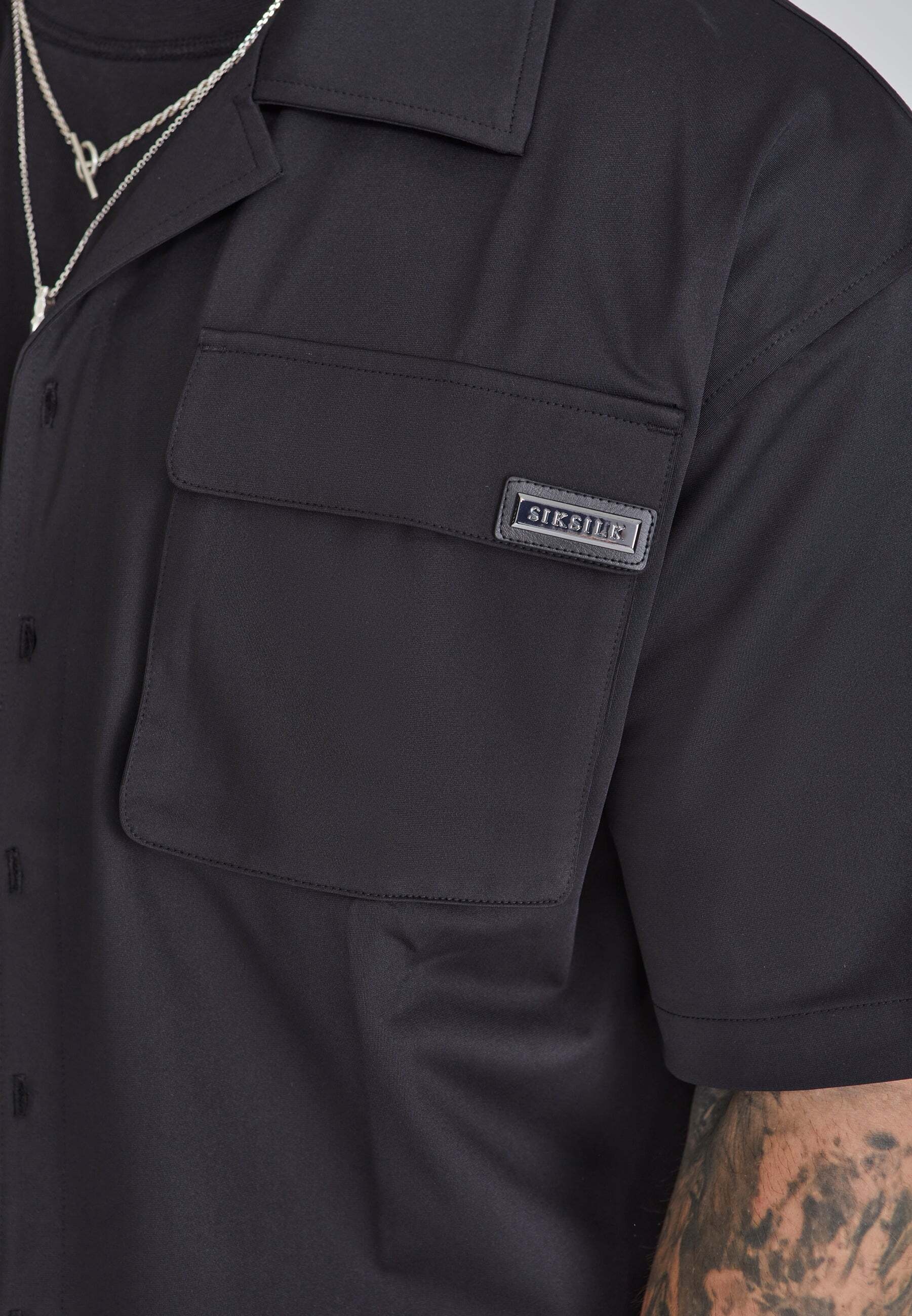 Siksilk Kurzarmhemd »Siksilk Kurzarmhemd Flight Utility Shirt«