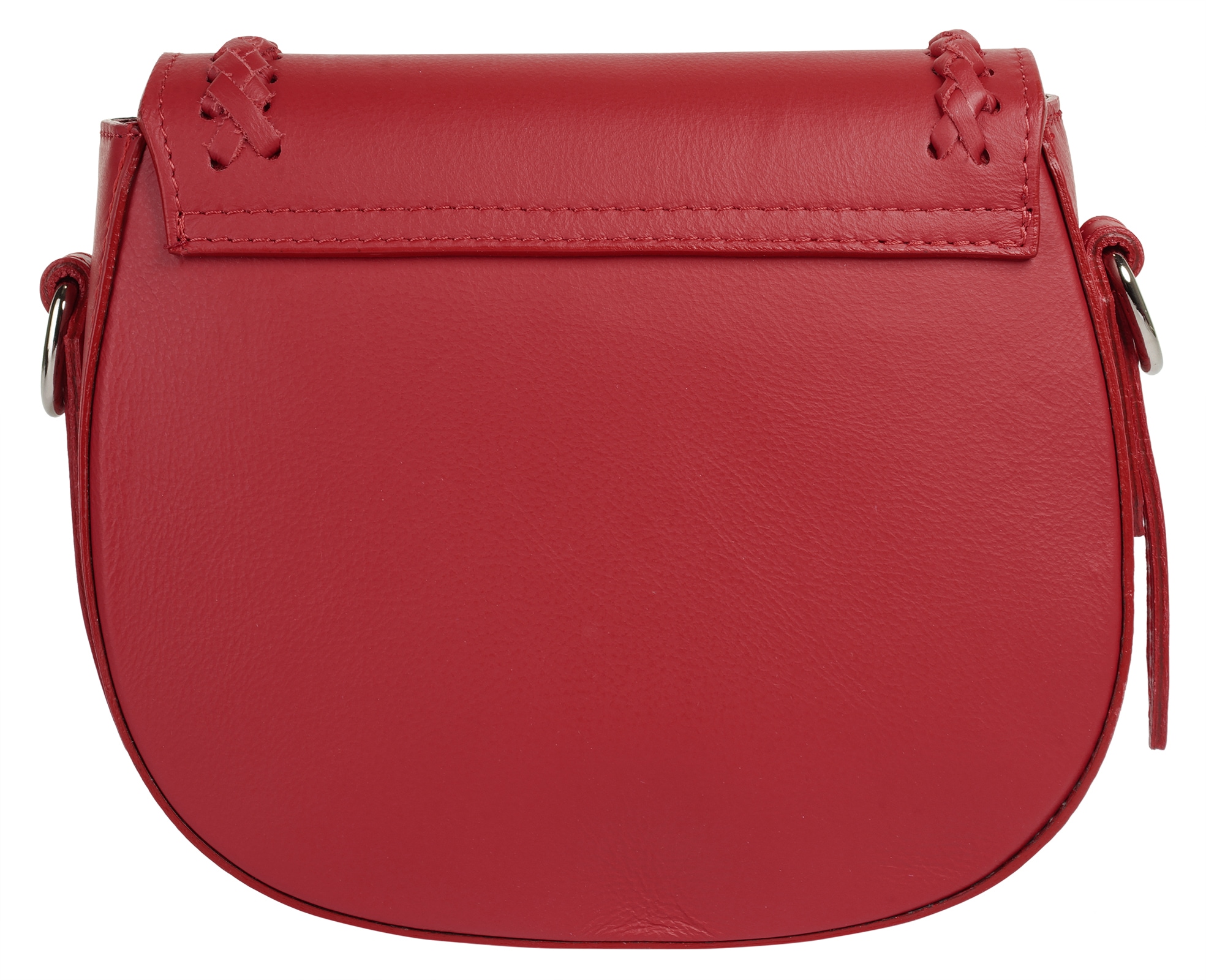 Cluty Umhängetasche, echt Leder, Made in Italy