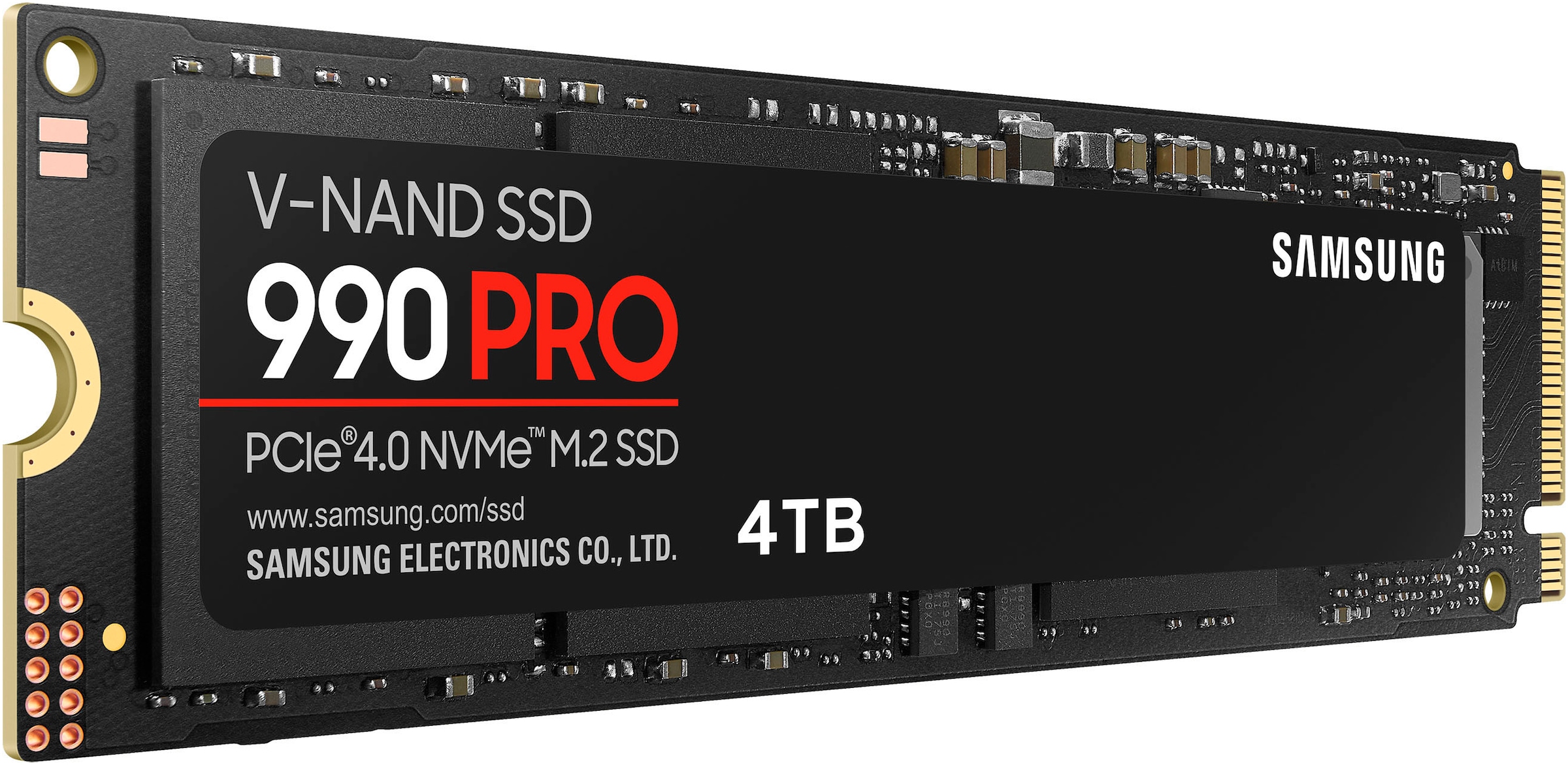 Samsung interne SSD »990 PRO NVMe™ M.2«, Anschluss PCIe Gen 4.0 x4