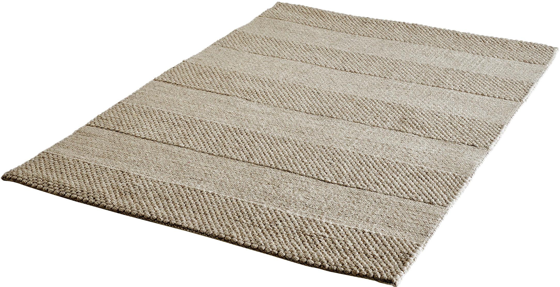 Hand Braided Wool Cream Area Rug