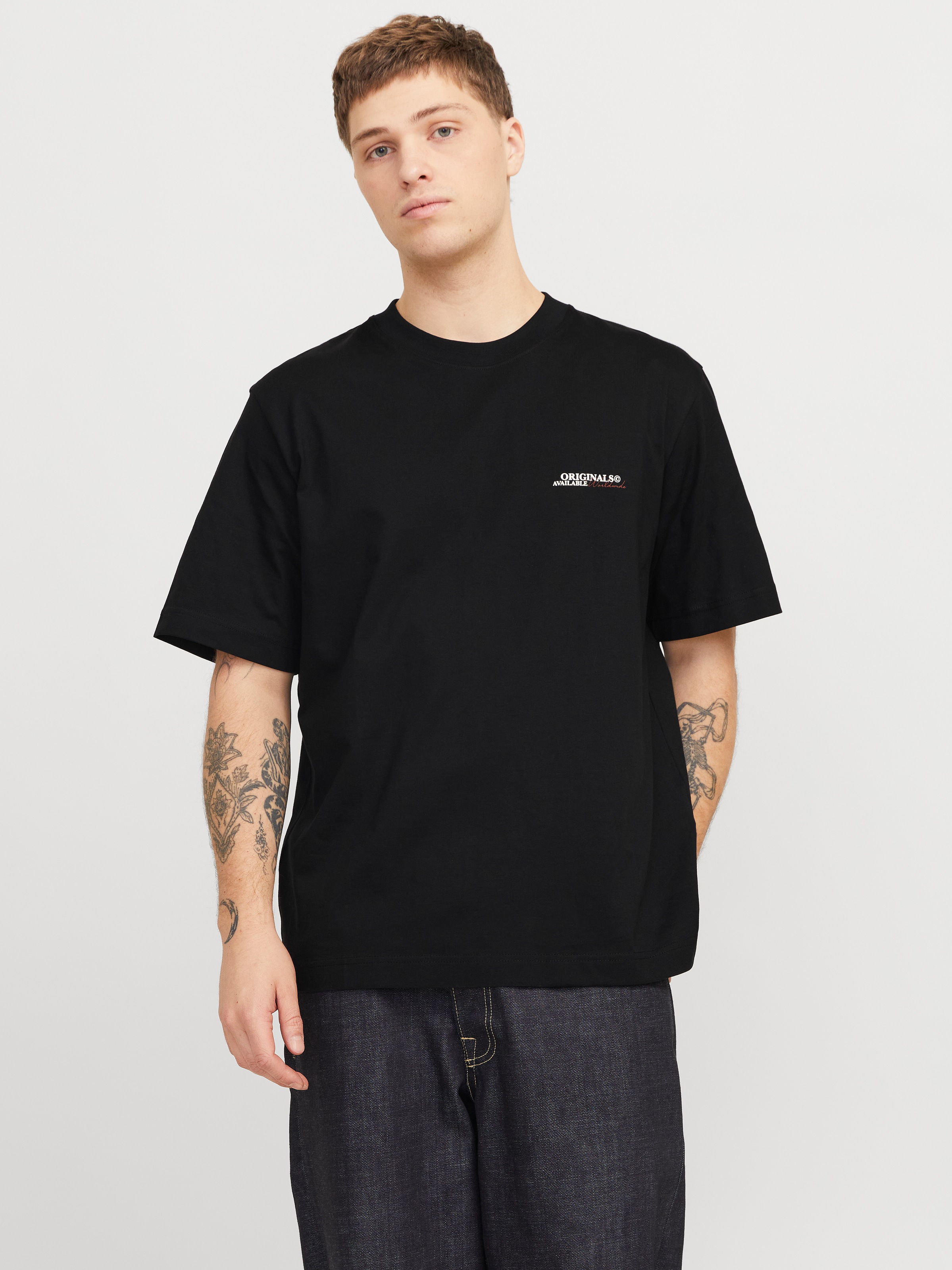Jack & Jones T-Shirt »JORISLINGTON TYPE TEE SS CREW NECK SN«