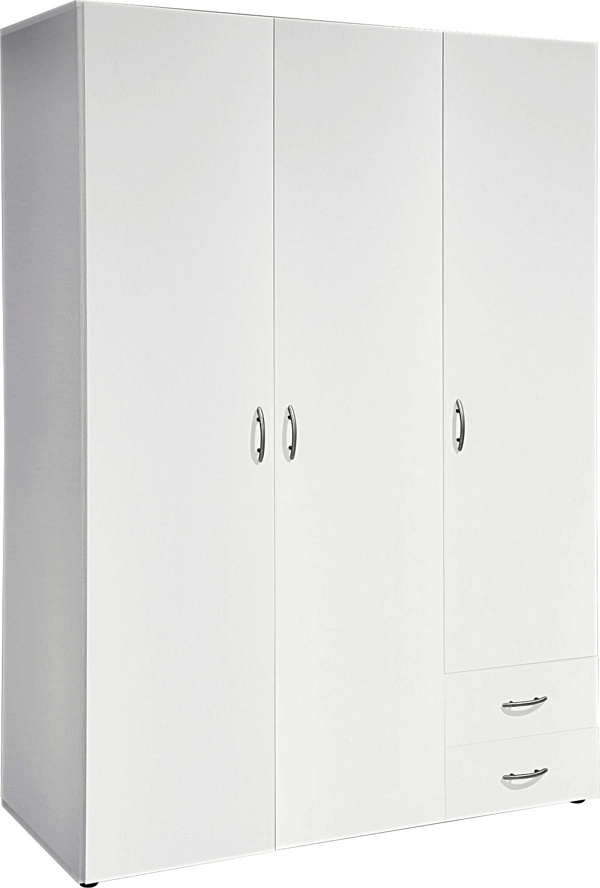 Schlafkontor Drehtürenschrank »Base Kleiderschrank Garderobe Hochschrank Wäscheschrank«, Bega Schrank Schlafzimmer Bestseller in 3 Breiten und 2 Farben