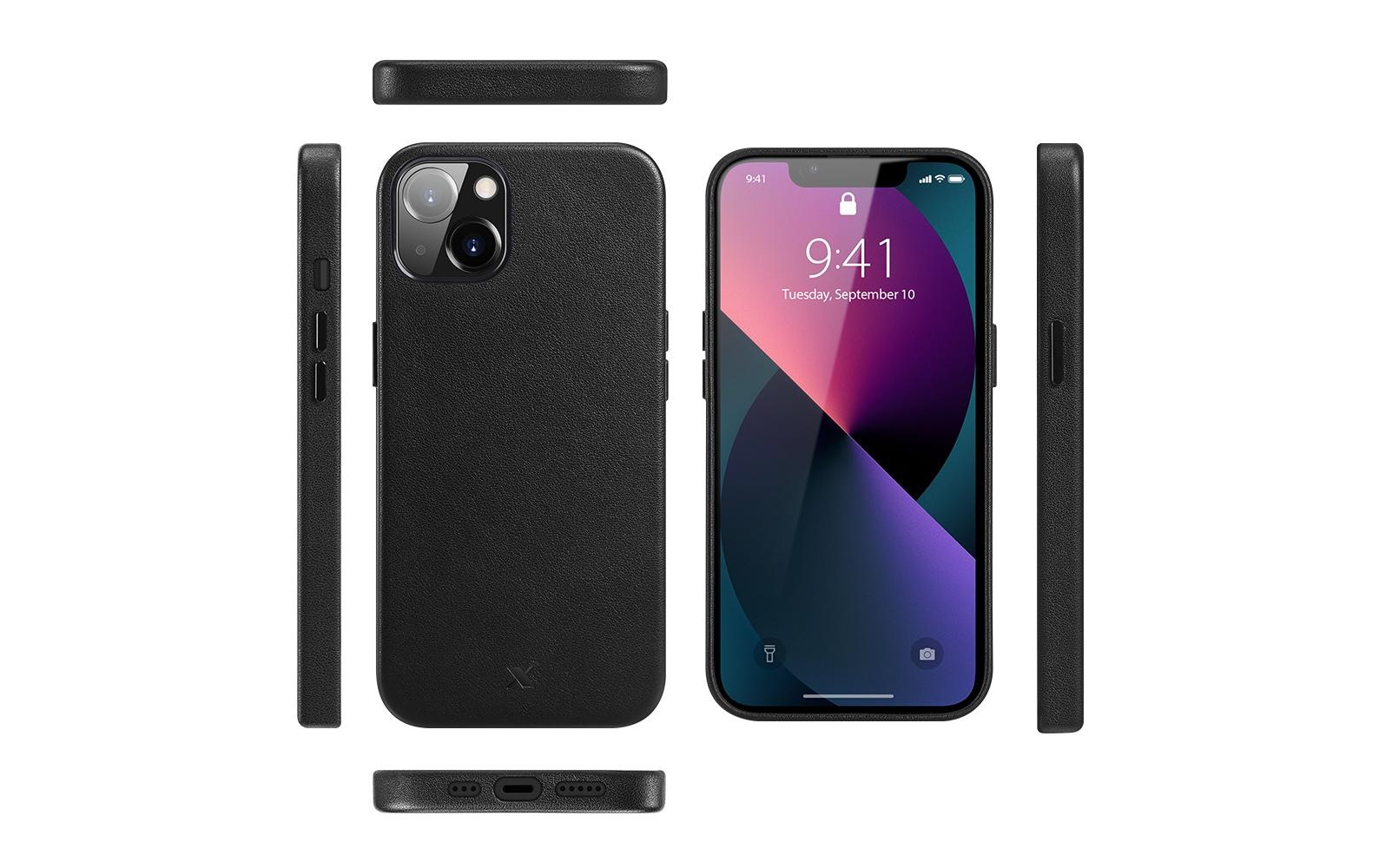 nevox Smartphone-Hülle »StyleShell PRO MagSafe iPhone 15 Schwarz«