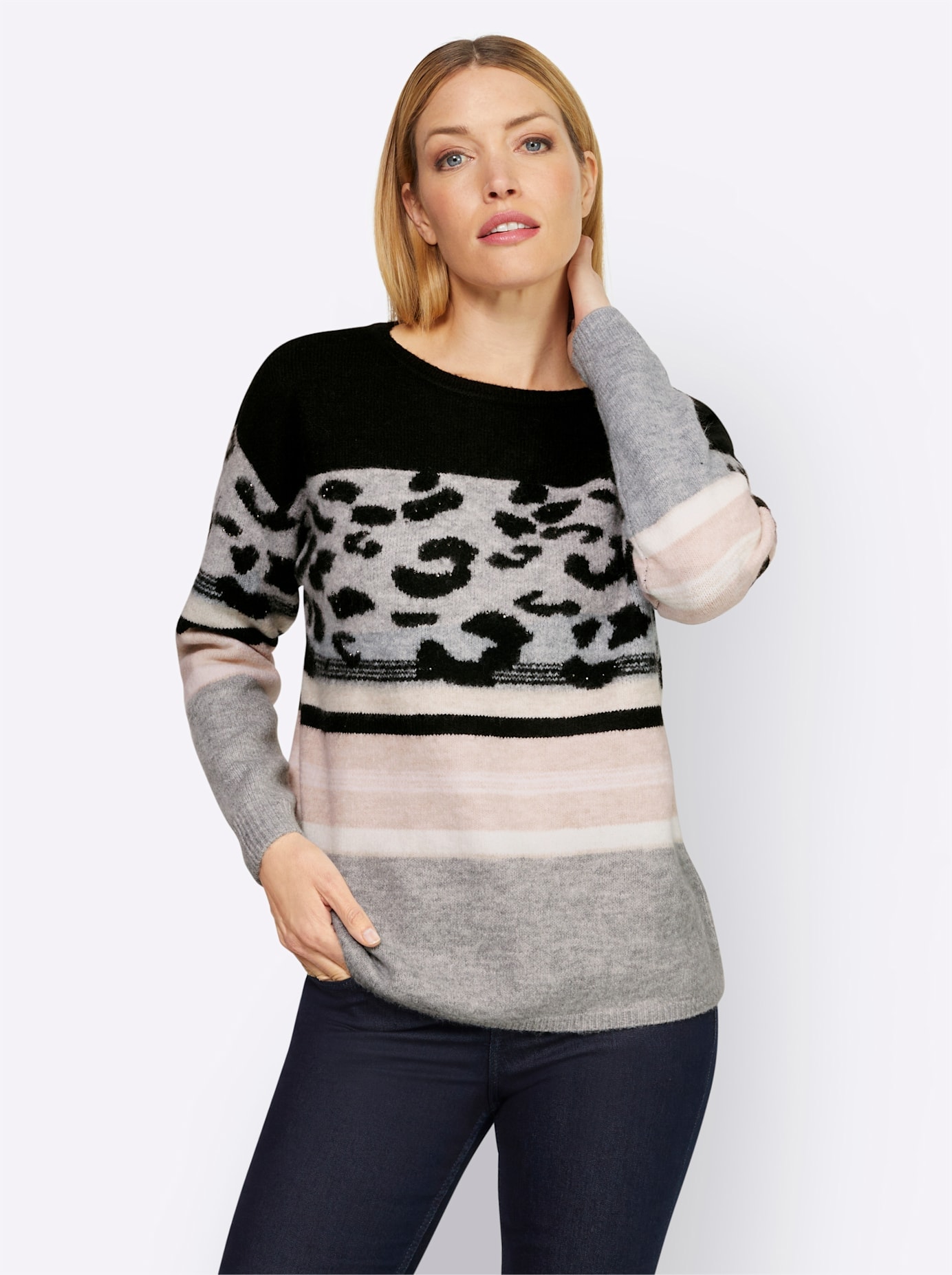 RICK CARDONA by heine Jacquardpullover »Pullover«