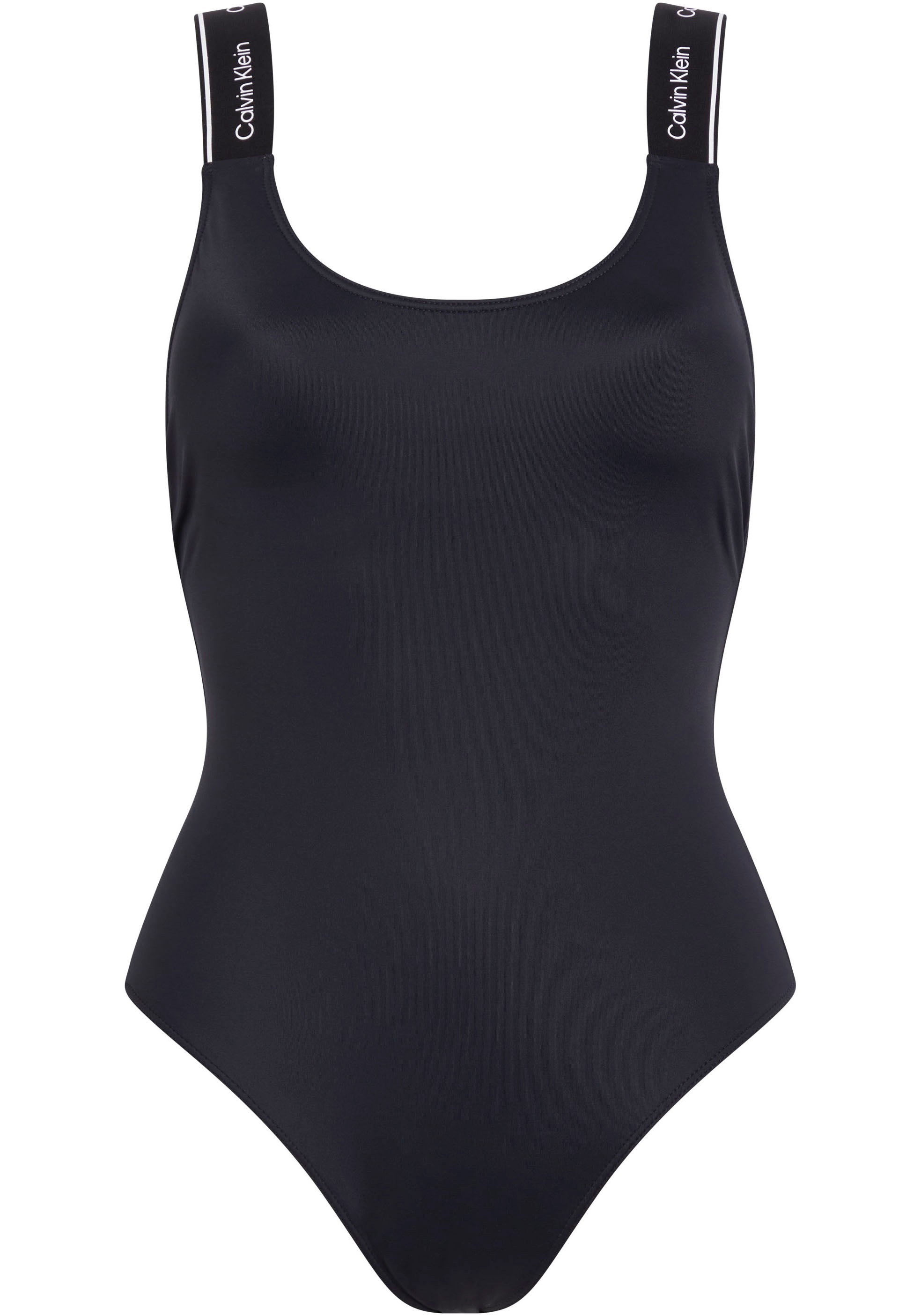 Calvin Klein Swimwear Badeanzug »ONE PIECE-RP«, mit Logoschriftzügen auf den Trägern