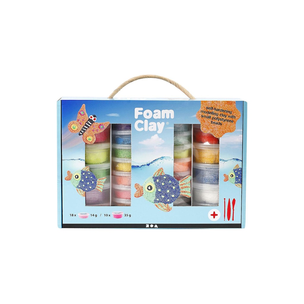 creativ company Kreativset »Modellier-Set Foam«, (31 tlg.)