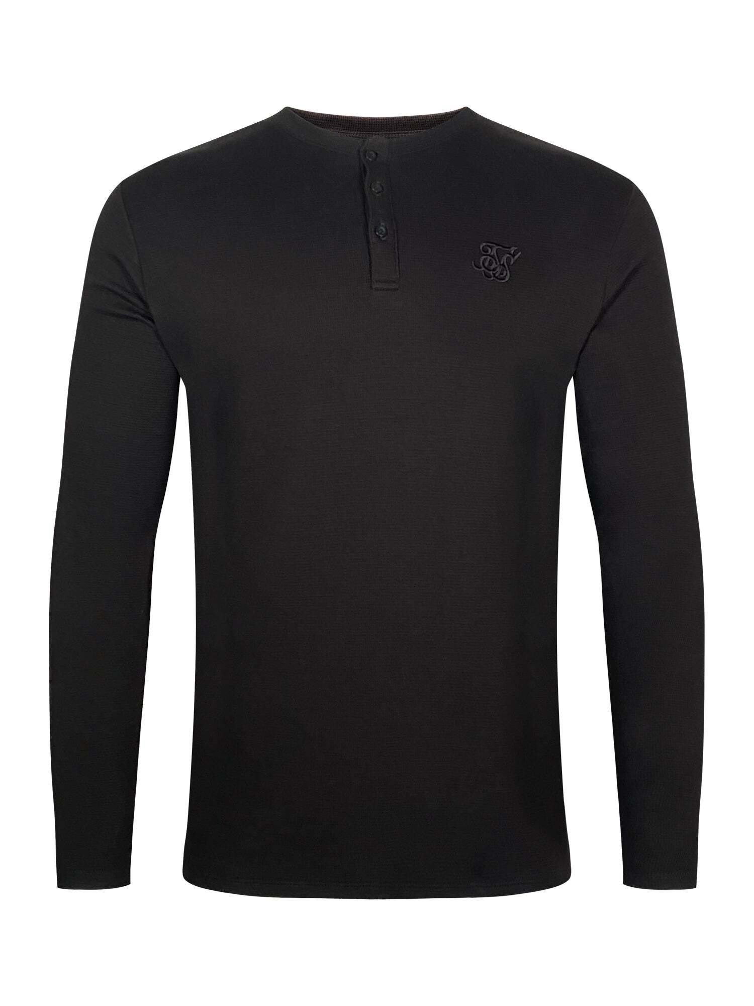Siksilk T-Shirt "Siksilk T-Shirt Henley T-Shirt"