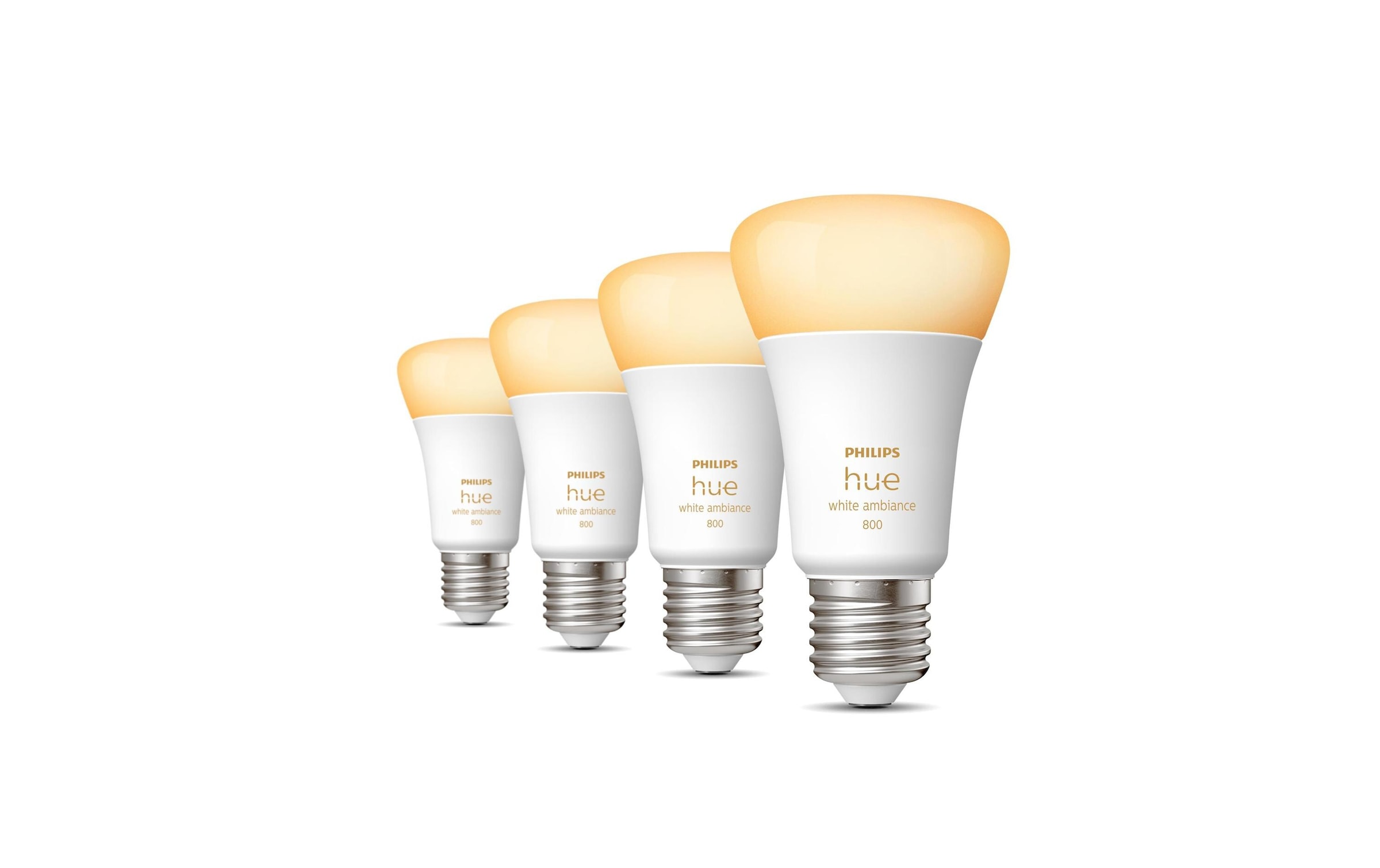 Philips Hue Spezialleuchtmittel »White Ambian«, E27, Neutralweiss-Tageslichtweiss-Kaltweiss-Warmweiss