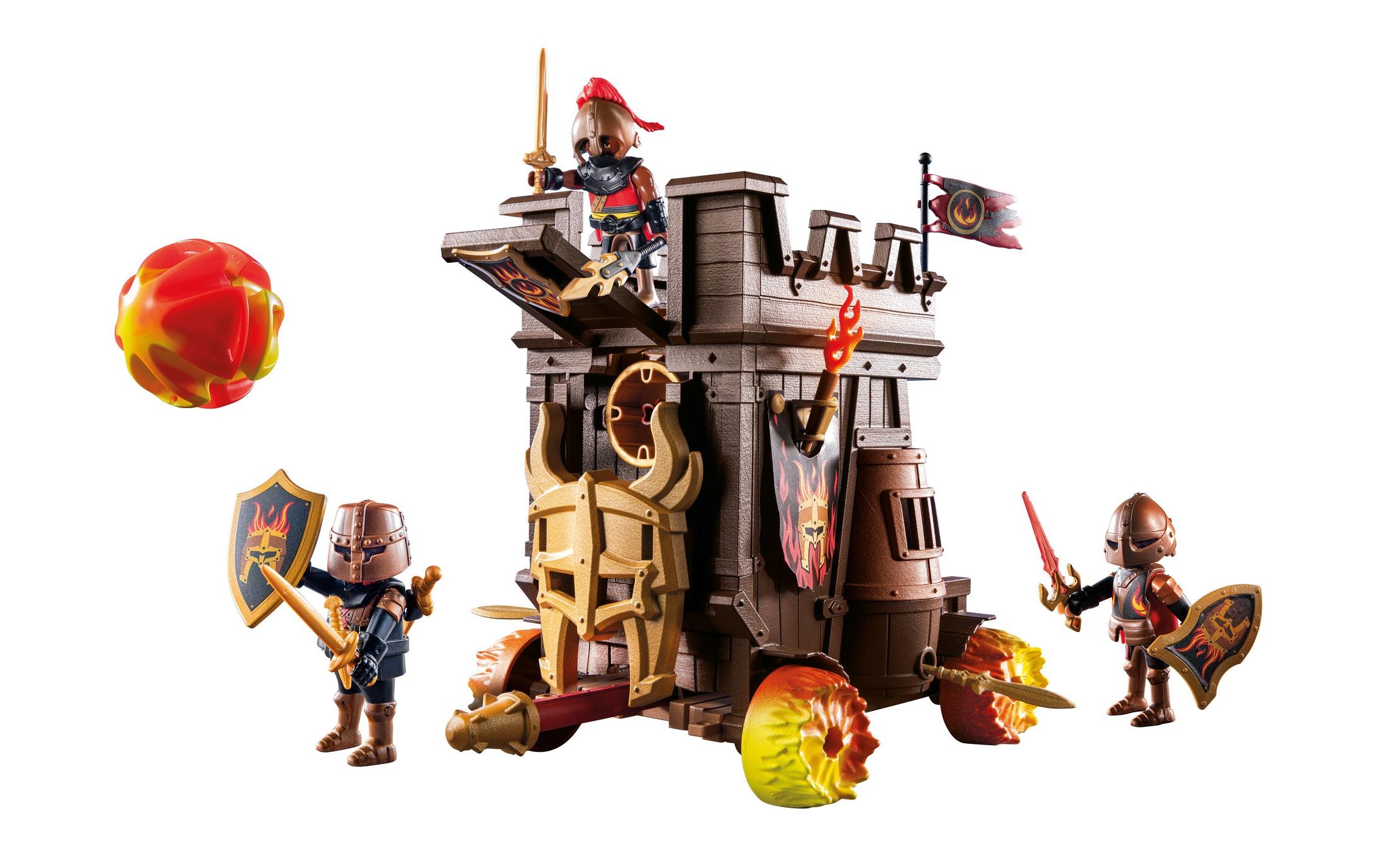 Playmobil® Spielbausteine »Novelmore Angriffswagen mit Feuerkanone 71643«, (68 St.)