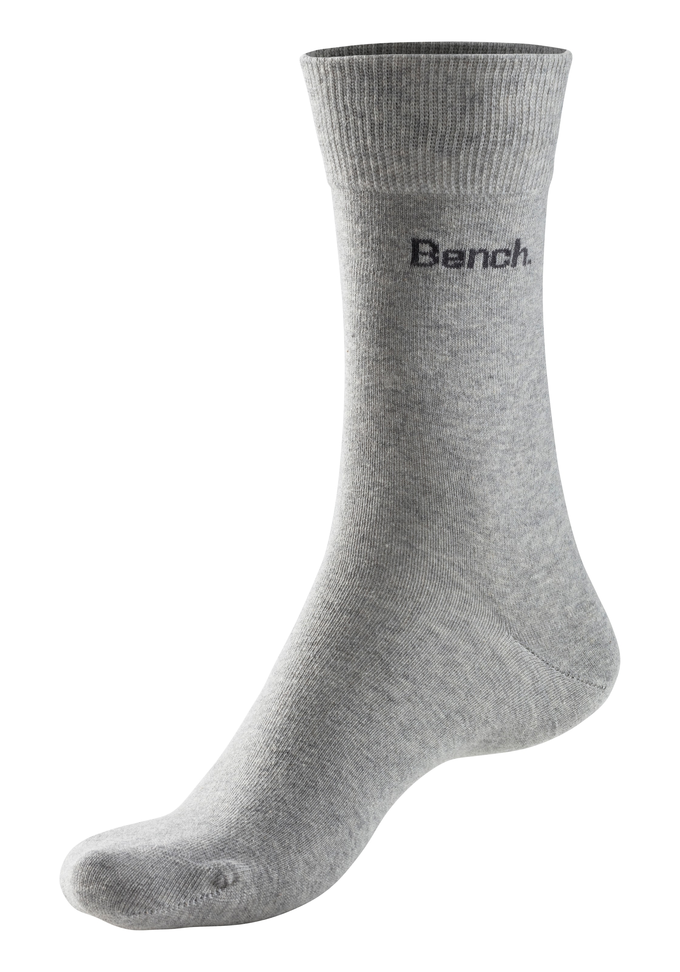 Bench. Basicsocken, (Packung, 4 Paar), in angenehm weicher Markenqualität