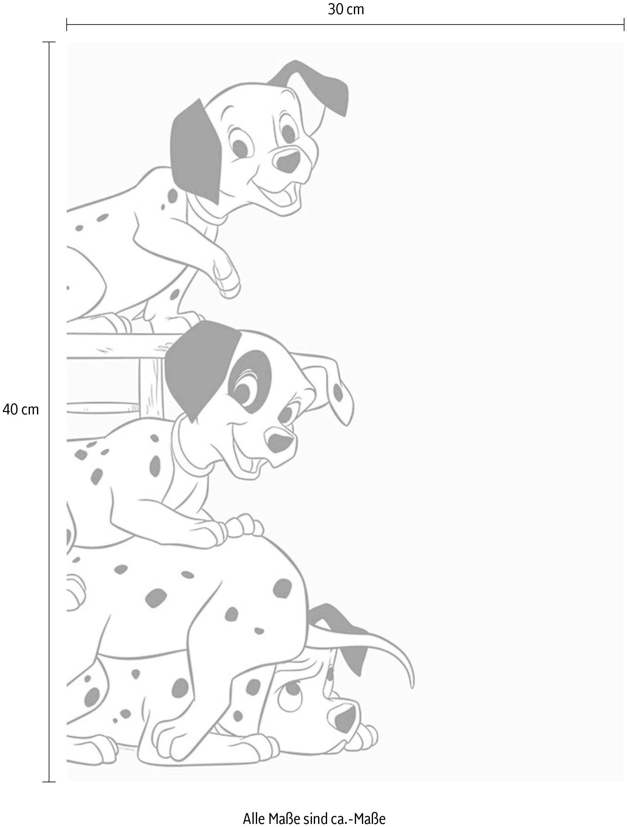 Komar Poster »101 Dalmatiner Playing«, Disney, (1 St.), Kinderzimmer, Schlafzimmer, Wohnzimmer