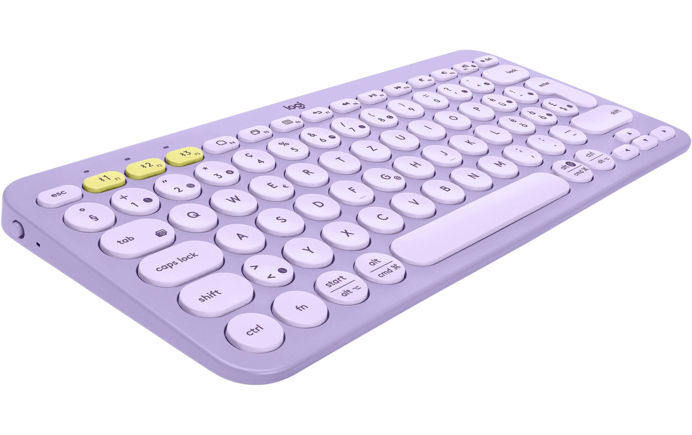 Logitech Wireless-Tastatur »K380 Multi-Device Lavendel«